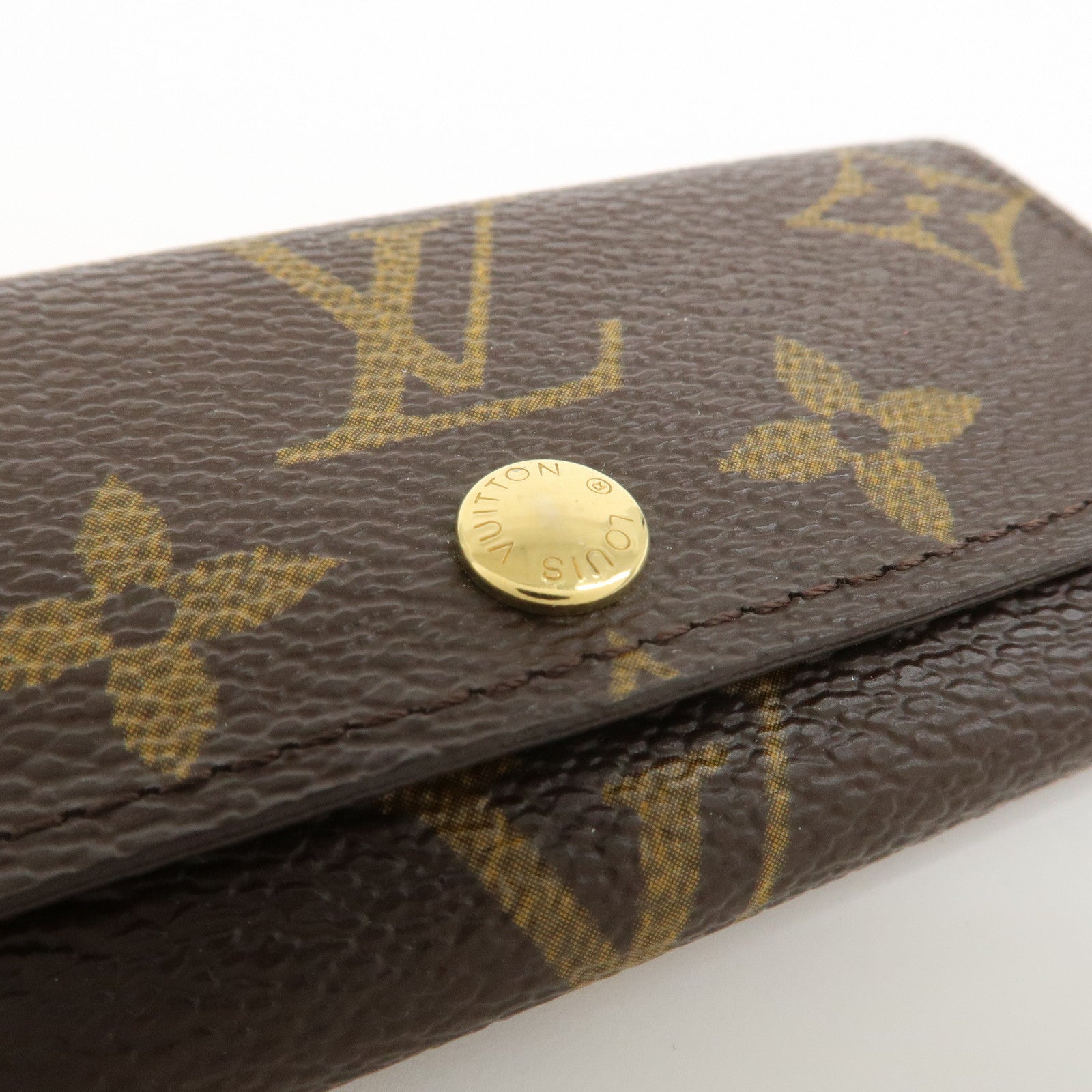 Louis Vuitton Monogram Multicles 4 Key Case Key Holder M6263