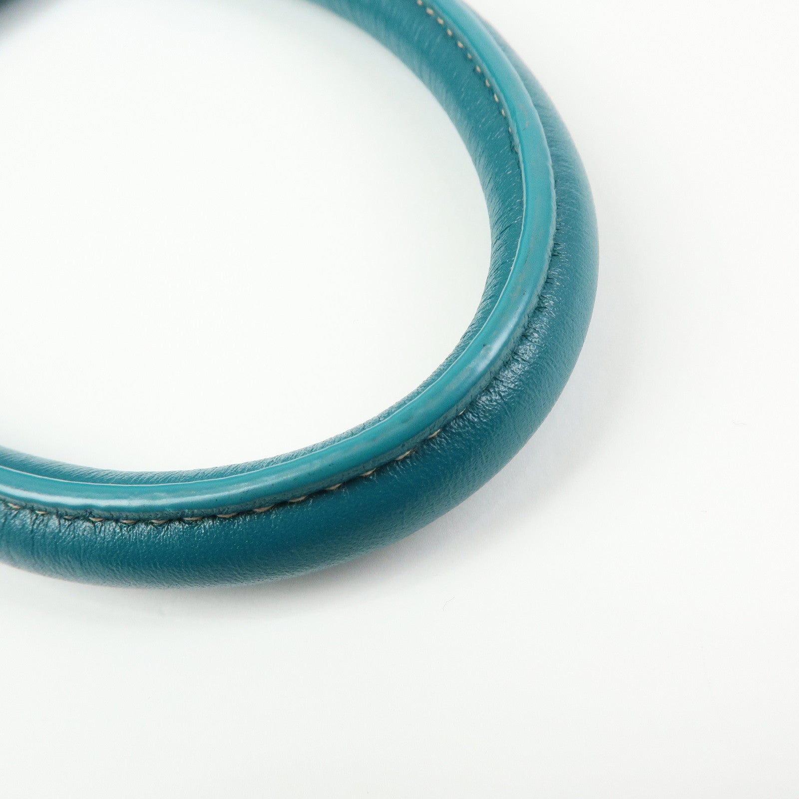 PRADA Nylon Leather 2Way Tote Hand Shoulder Bag Green BN1841