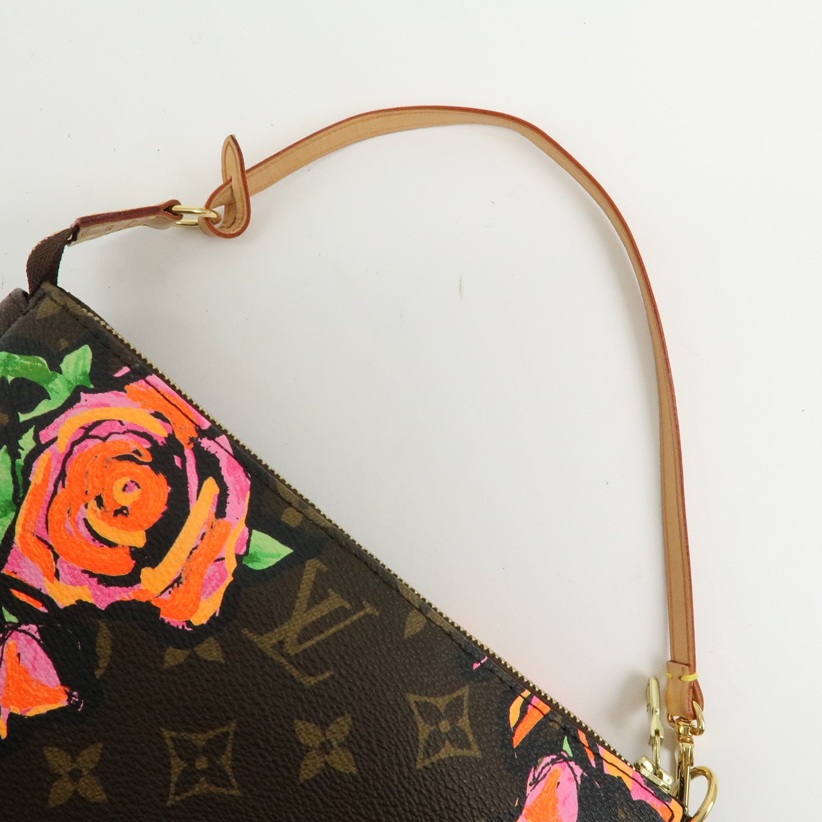 Louis Vuitton Monogram Rose Pochette Accessoires Pouch M48615