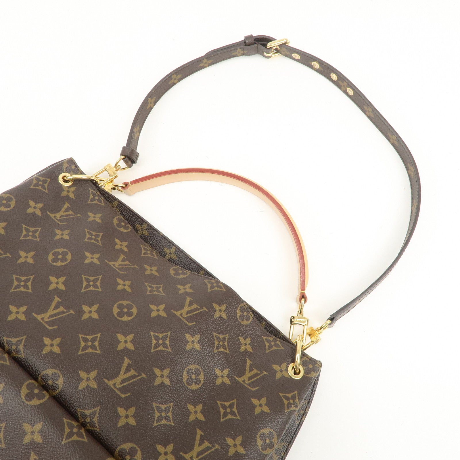 Louis Vuitton Monogram Metis Canvas Leather Shoulder Bag M40781