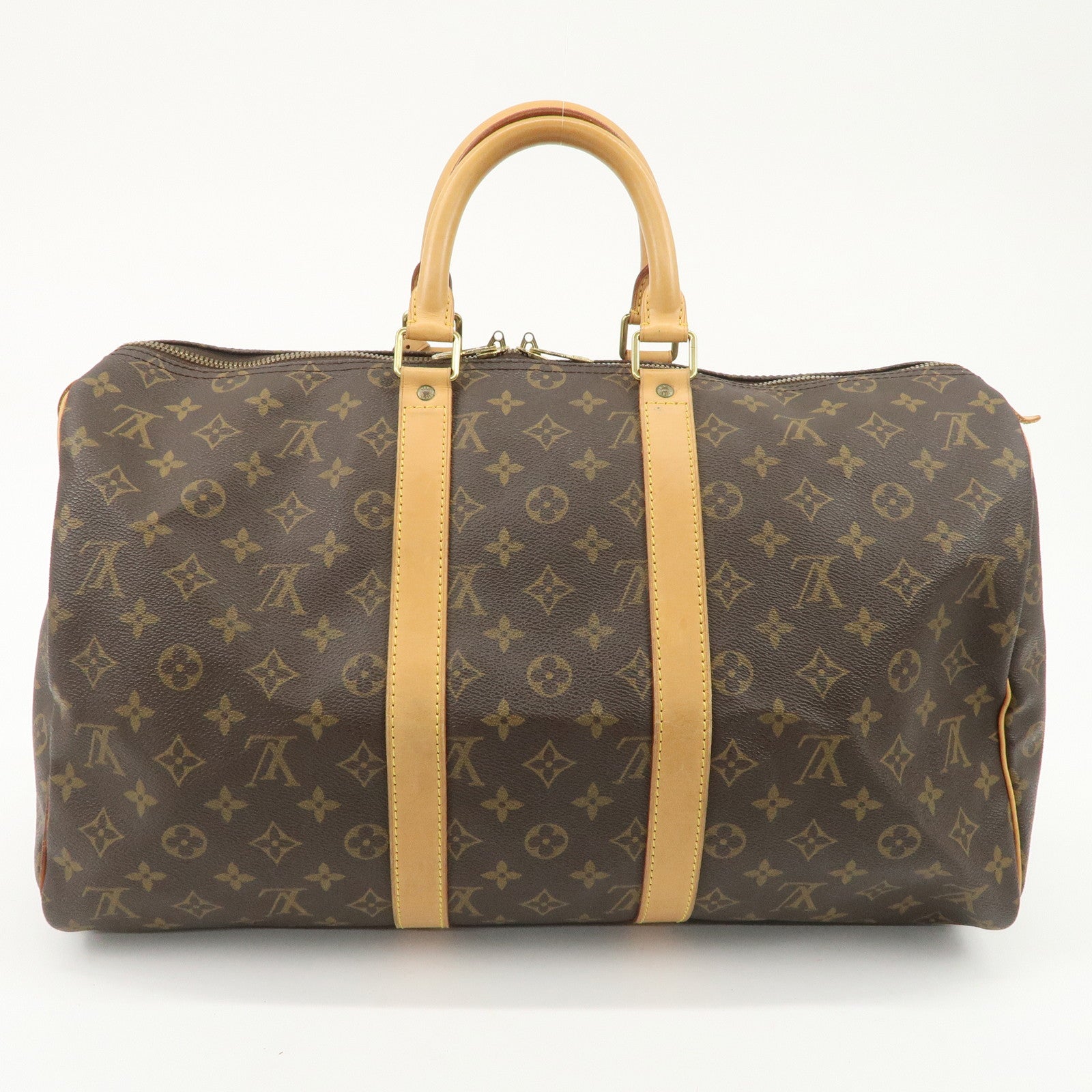 Louis Vuitton Monogram Keep All 45 Boston Bag Travel Bag M41428