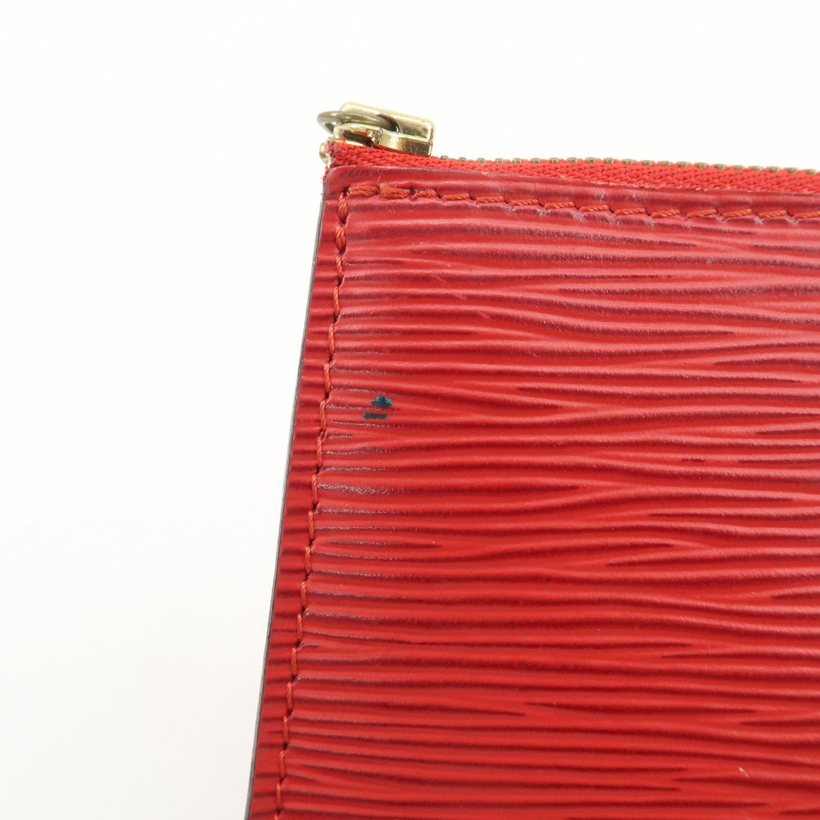 Louis Vuitton Epi Pochette Accessoires Pouch Castilian Red M52947
