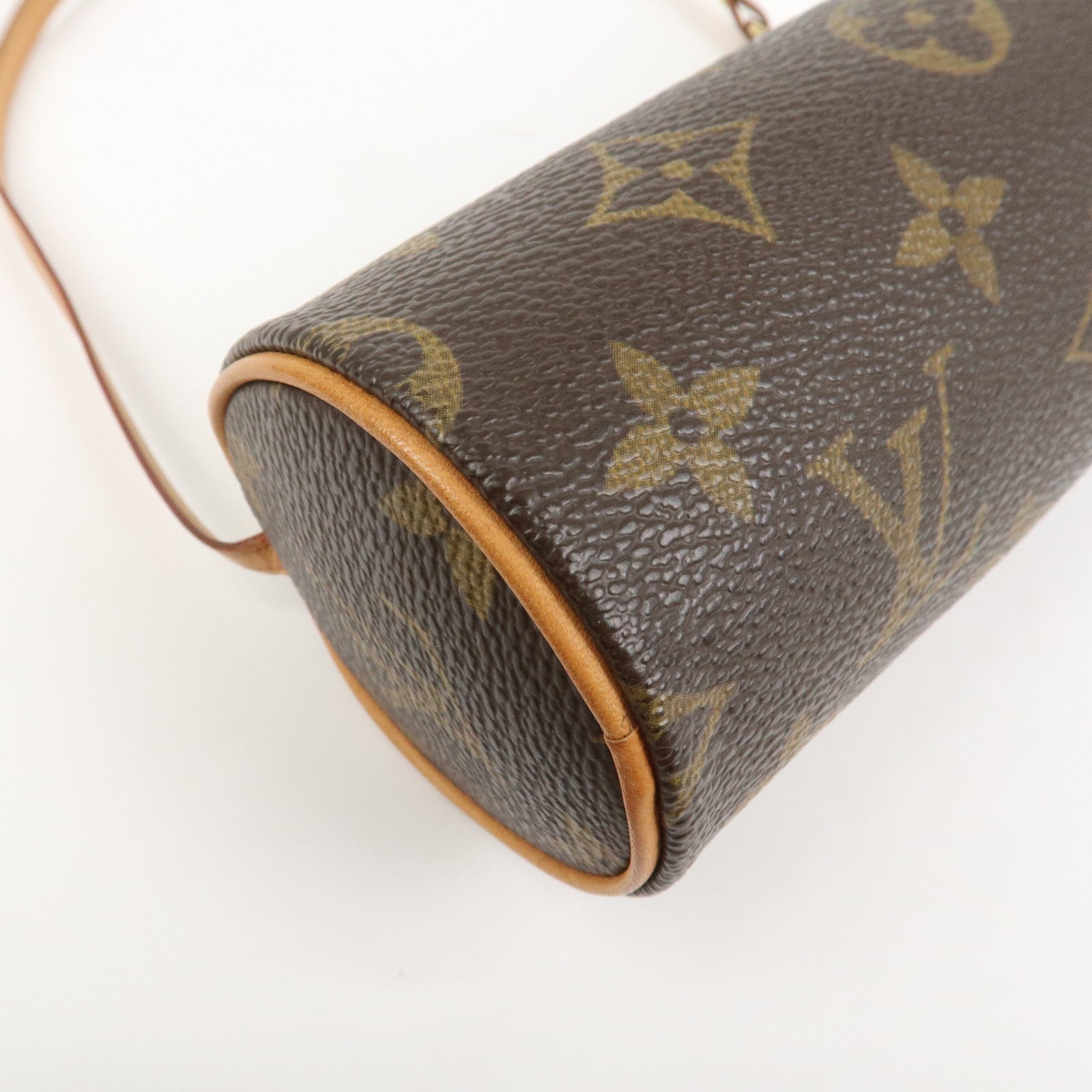 Louis Vuitton Monogram Set of 2 Mini Pouch for Papillon Bag Brown