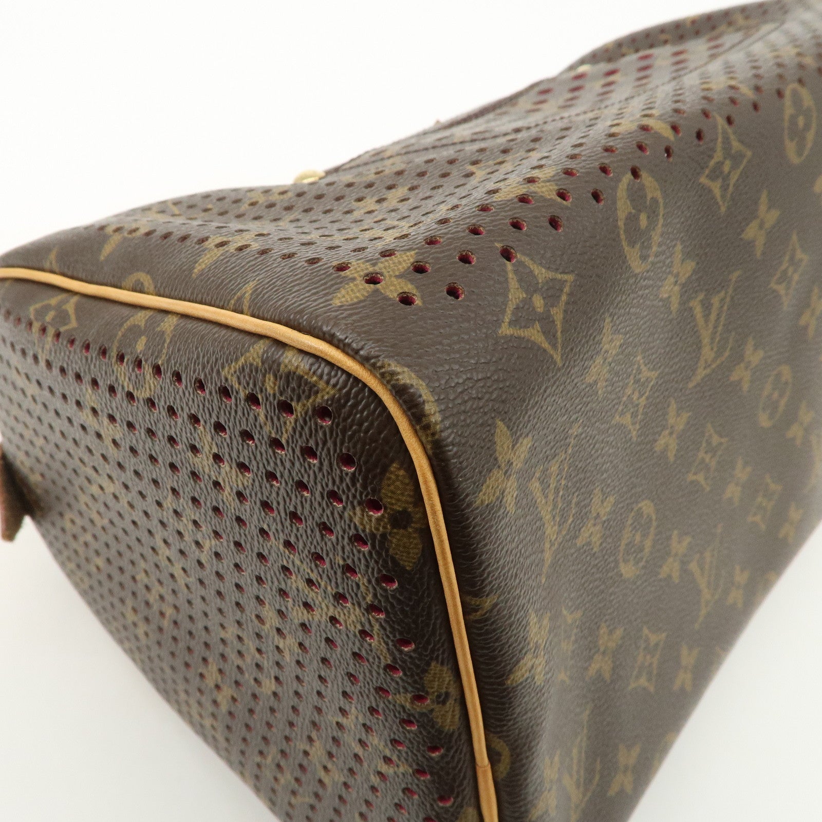 Louis Vuitton Monogram Perforated Speedy 30 Boston Bag M95180