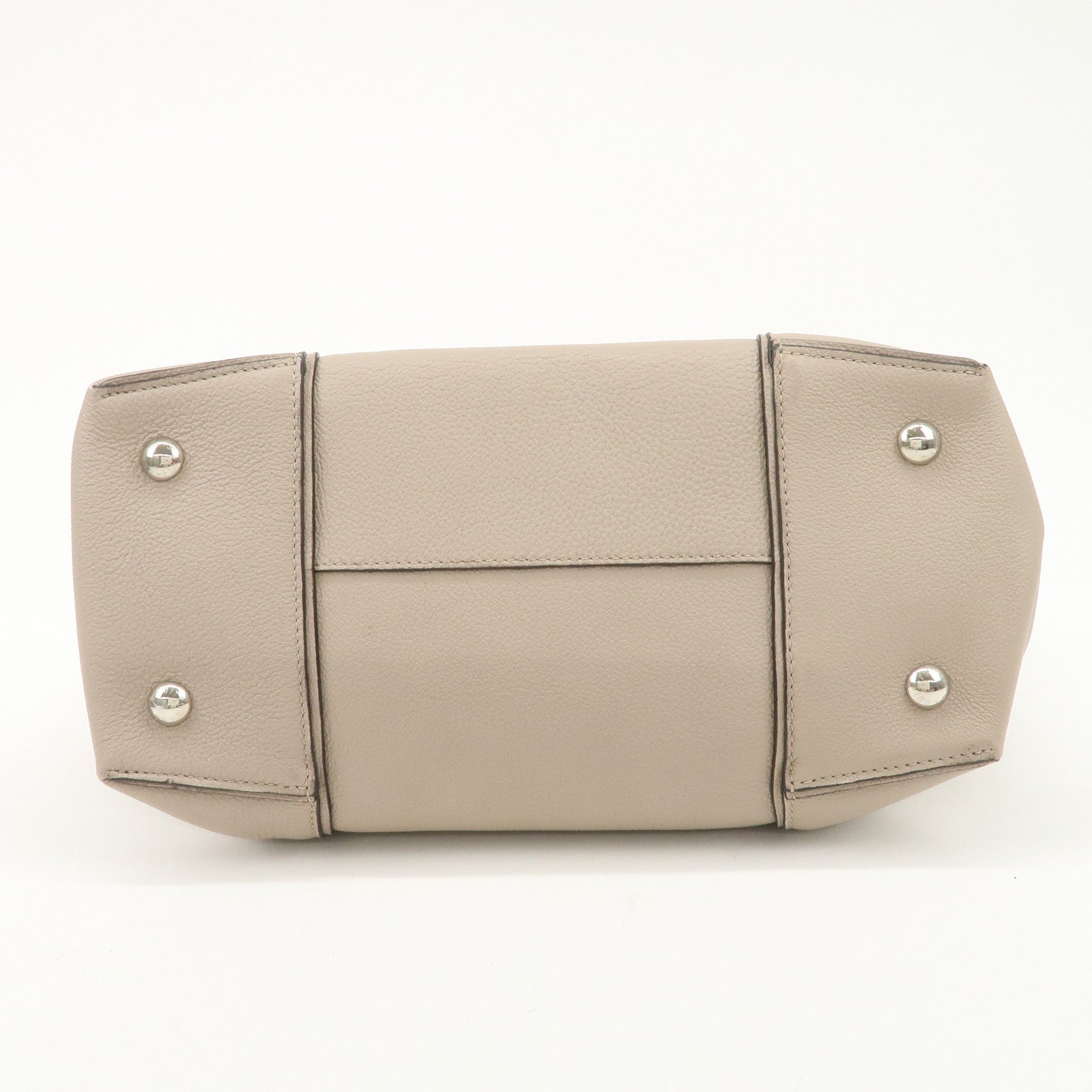 Louis Vuitton PARNASSEA Lock It MM Hand Bag Tote Bag Beige M94593