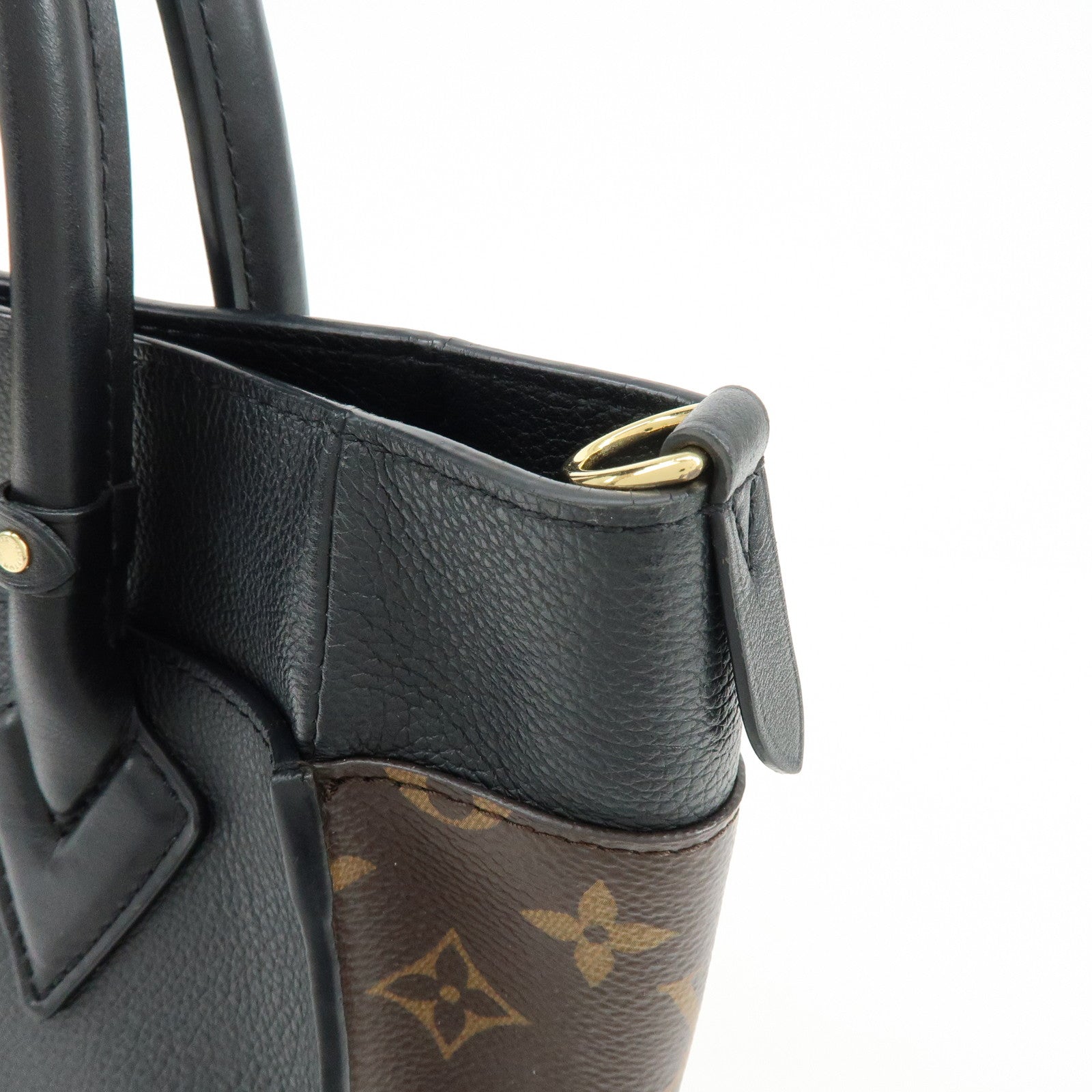 Louis Vuitton Monogram On My Side PM Canvas Leather 2Way Bag M57728