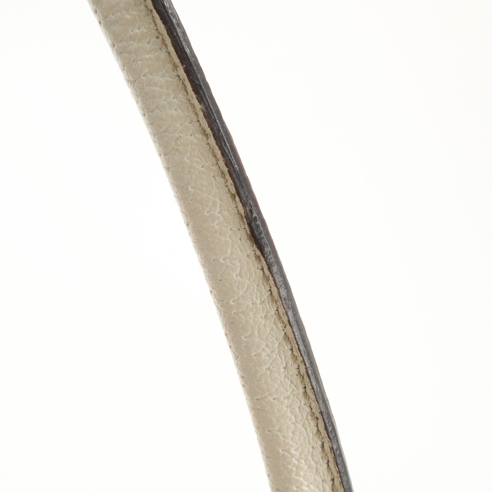 GUCCI Abbey GG Canvas Leather Shoulder Bag Ivory Pink 130738 Used