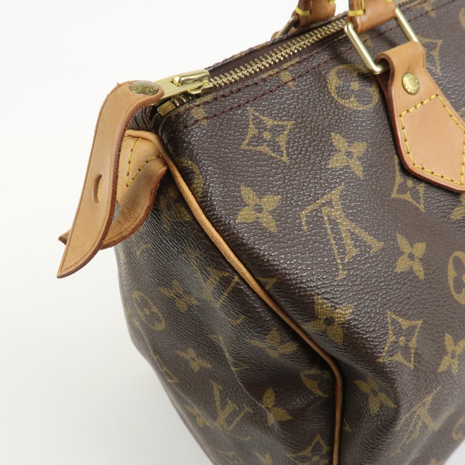 Louis Vuitton Monogram Speedy 30 Boston Bag Hand Bag Brown M41526