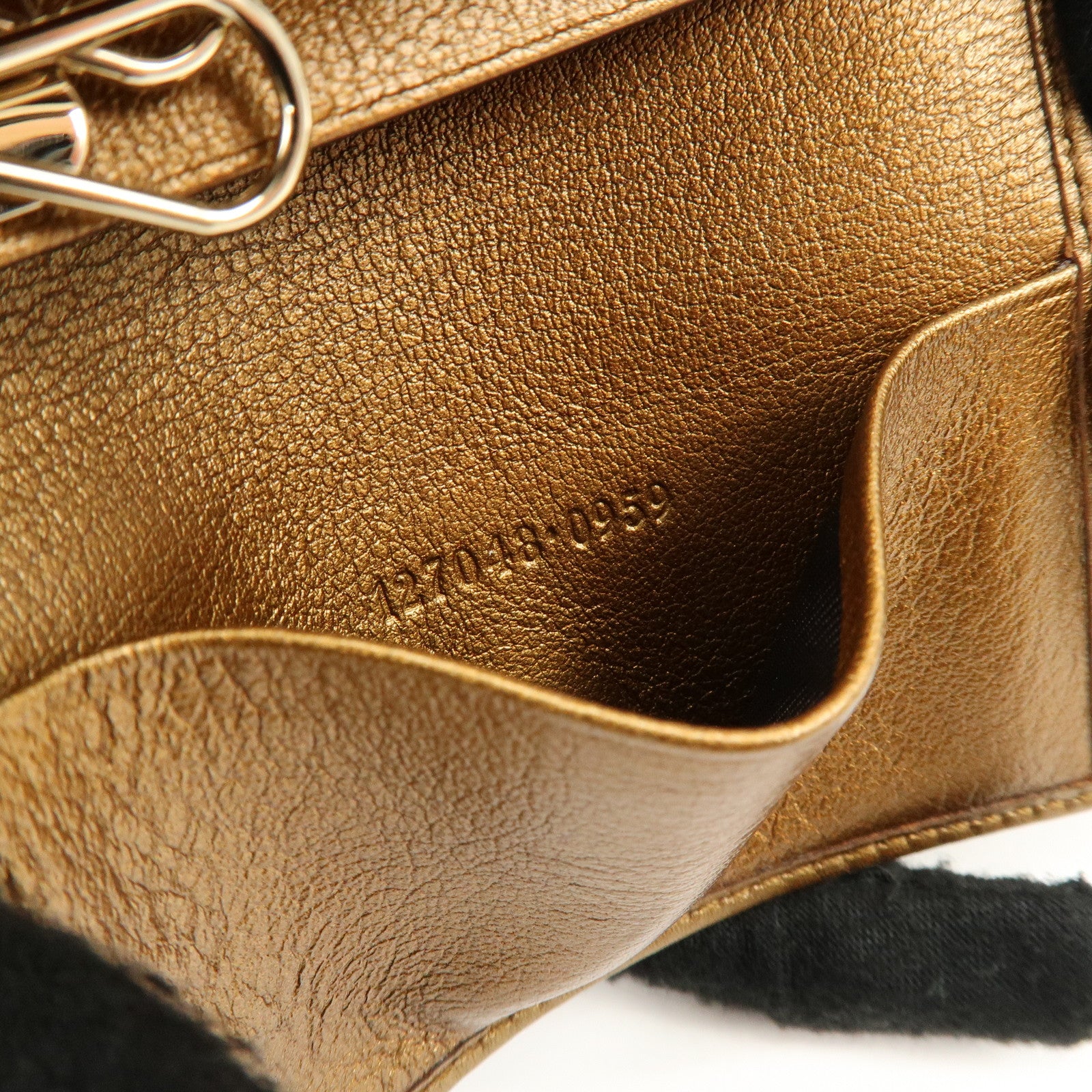 GUCCI GG Canvas Leather 6 Ring Key Case Beige Brown 127048