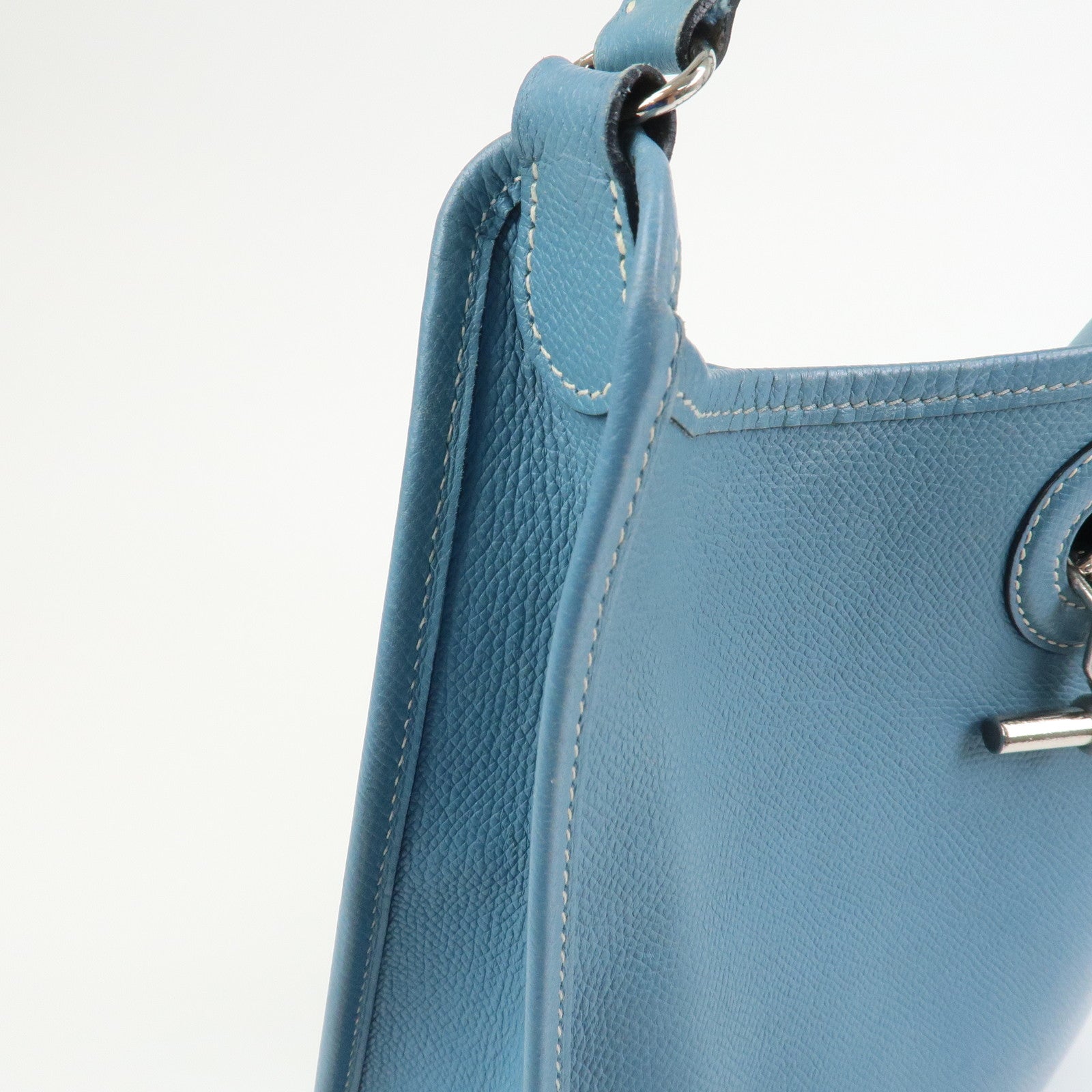 HERMES Vespa PM Veau Epsom Leather Shoulder Bag J Stamped