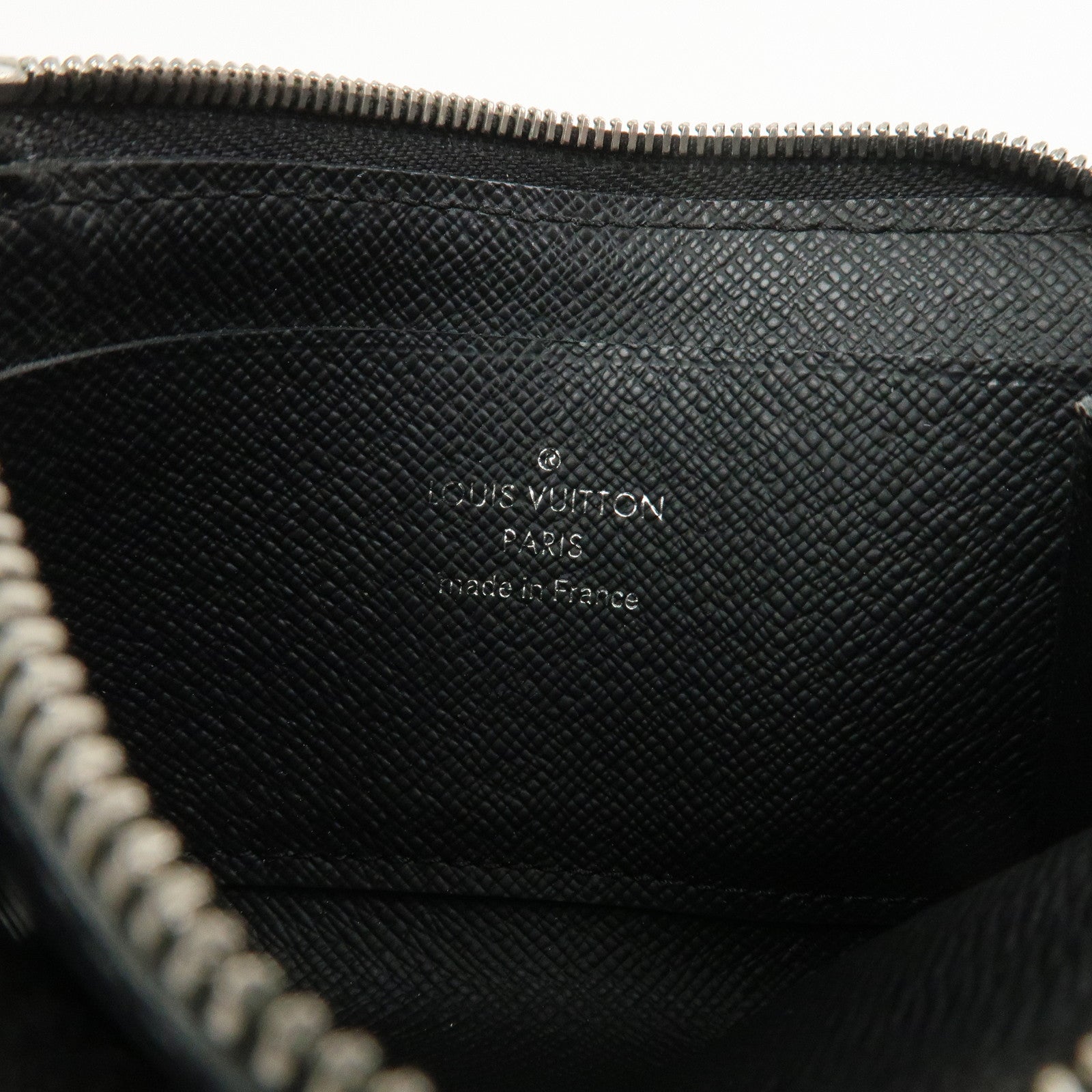 Louis Vuitton Epi Coin Case Coin Wallet Black