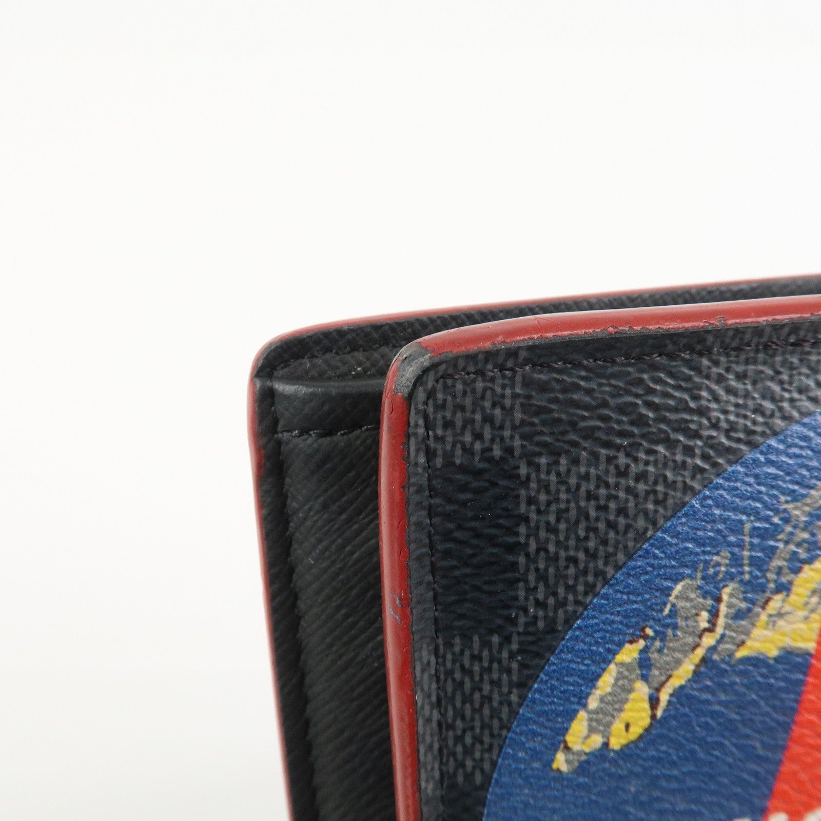 Louis Vuitton Damier Glaphite Portefeuille Brazza Wallet N60091