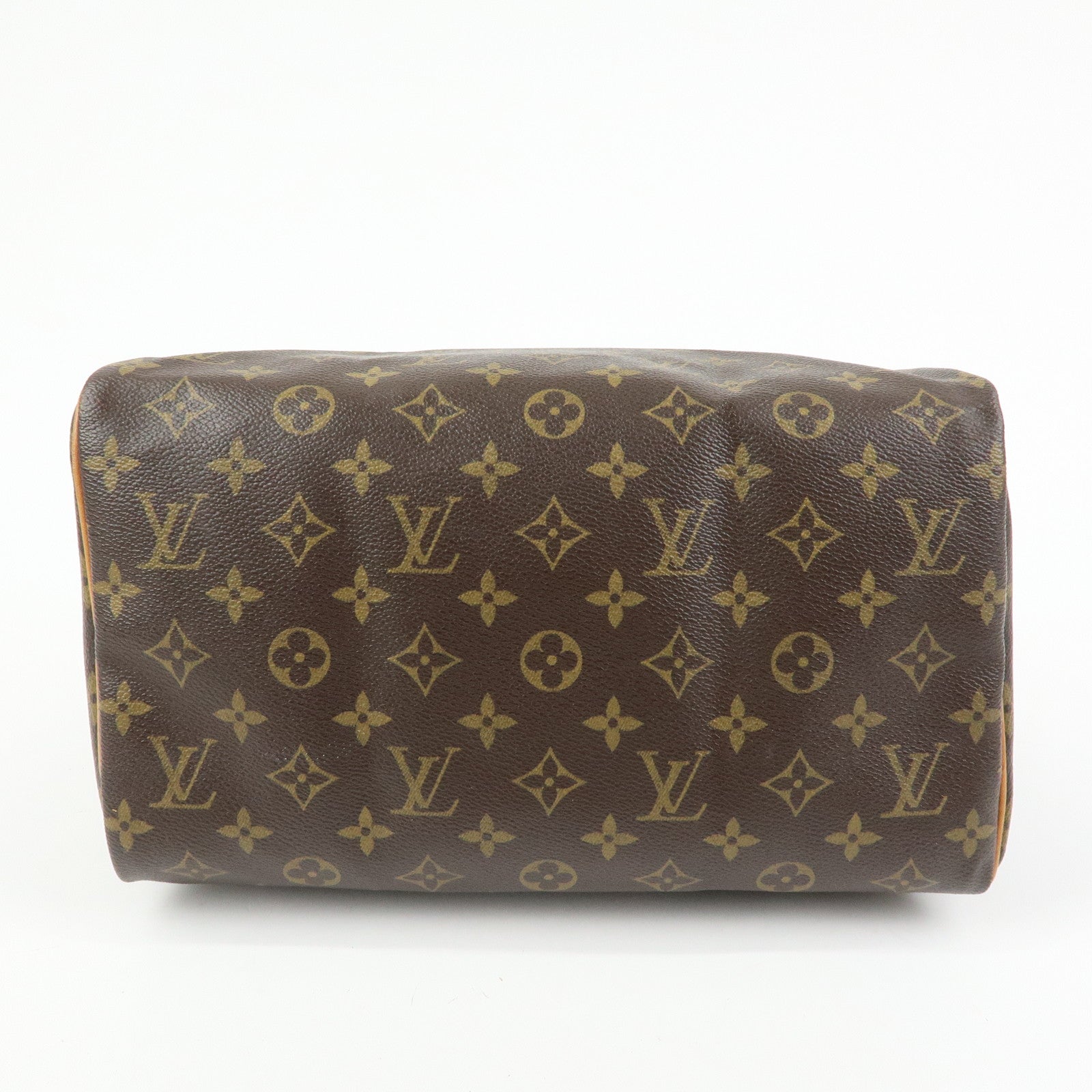Louis Vuitton Monogram Speedy 30 Boston Bag Hand Bag Brown M41526