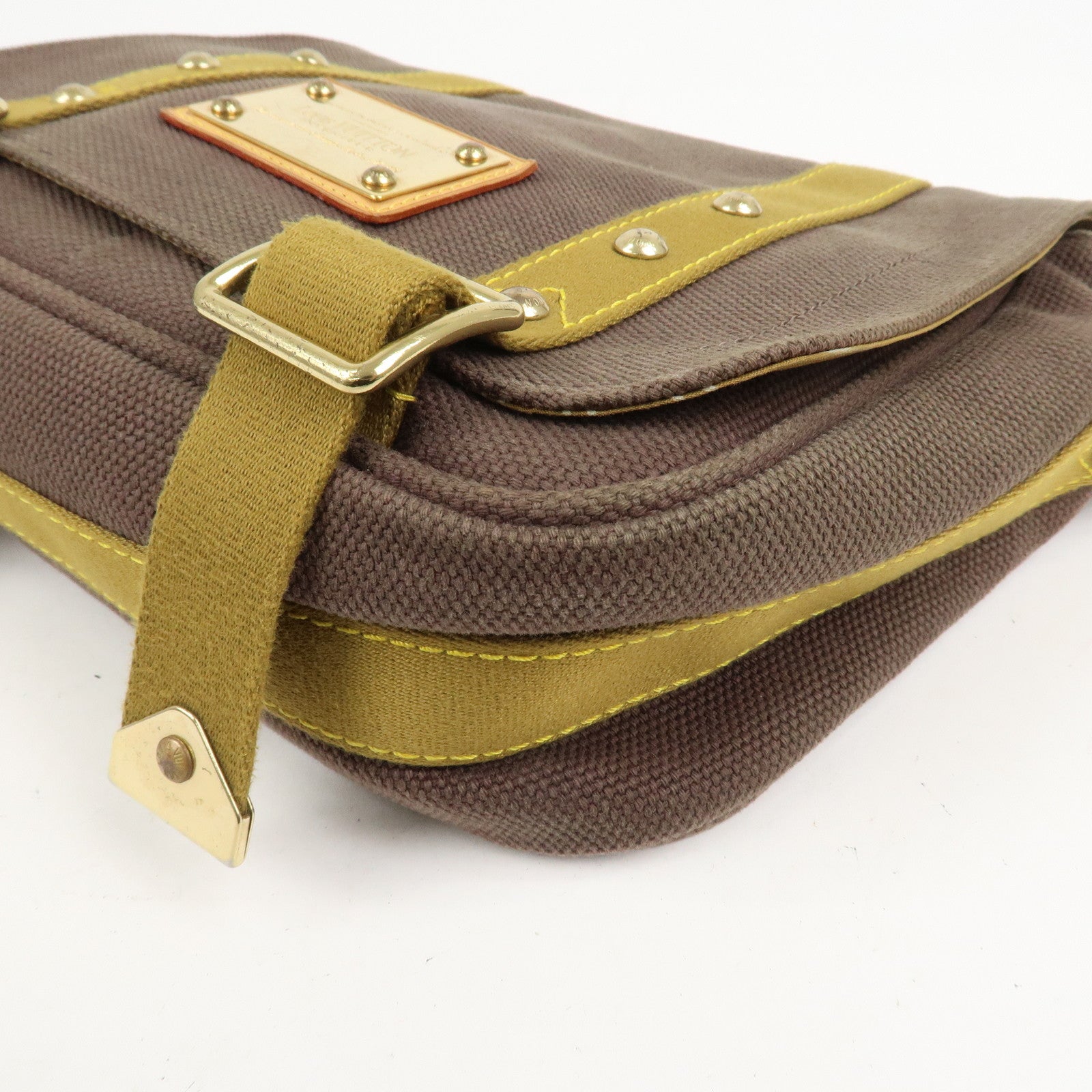 Louis Vuitton Antigua Besace PM Shoulder Bag Brown M40080