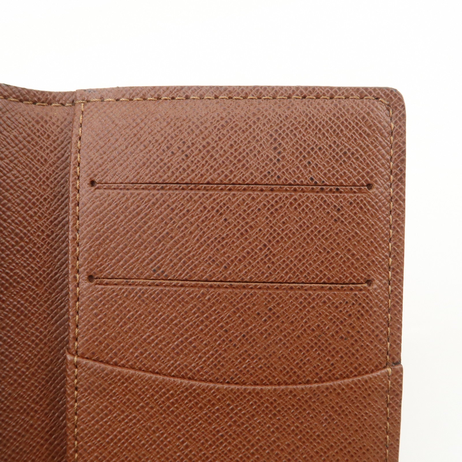 Louis Vuitton Monogram Organizer de Poche Card Case Brown M61732