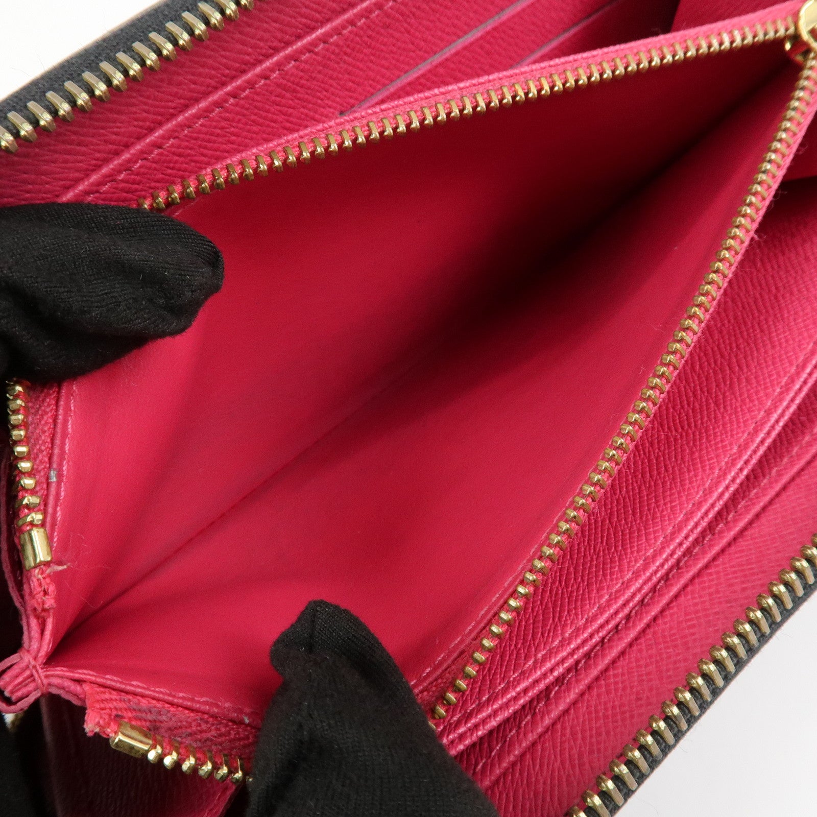 Louis Vuitton Monogram Multicolor Zippy Wallet Long Wallet Noir M60243