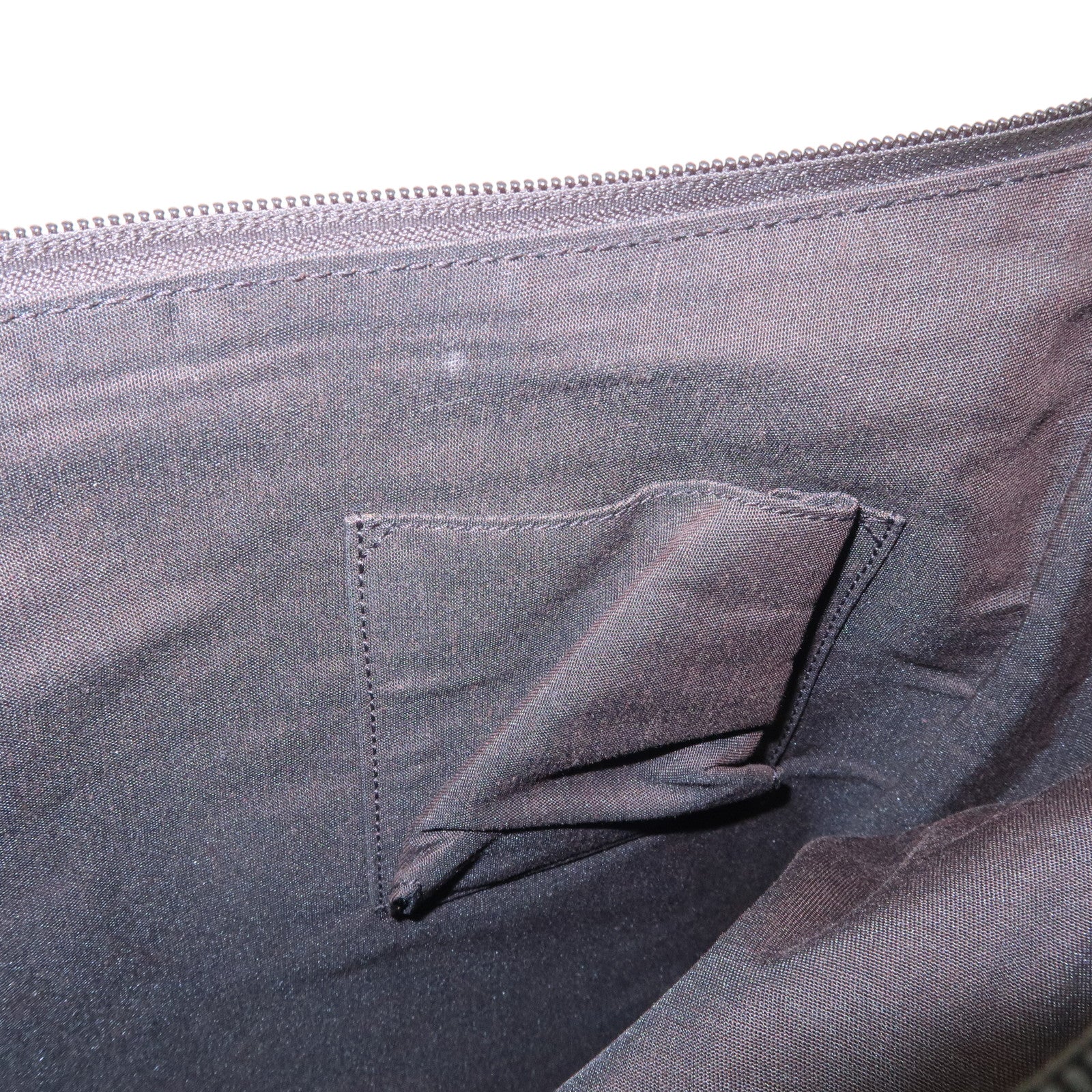 GUCCI Abbey Leather Shoulder Bag Hand Bag Dark Brown 293581 Used