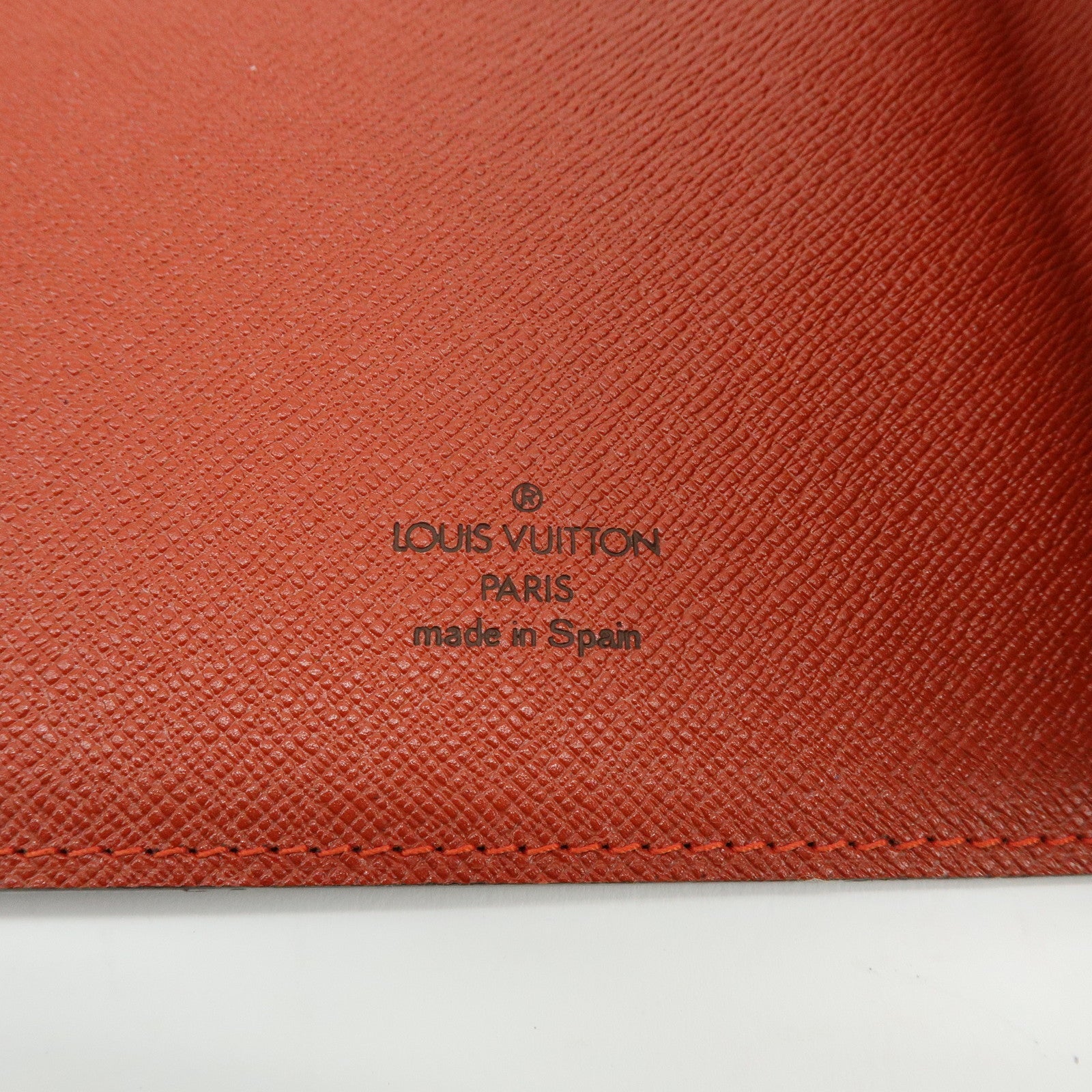 Louis Vuitton Damier Ebene Canvas Leather CD Case Holder N62935