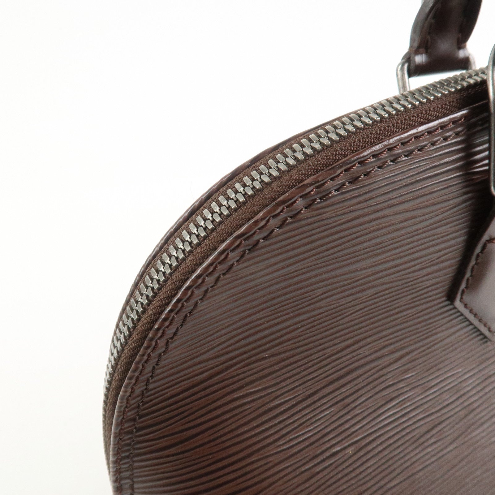 Louis Vuitton Epi Alma Hand Bag Hand Bag Mocha M5214D