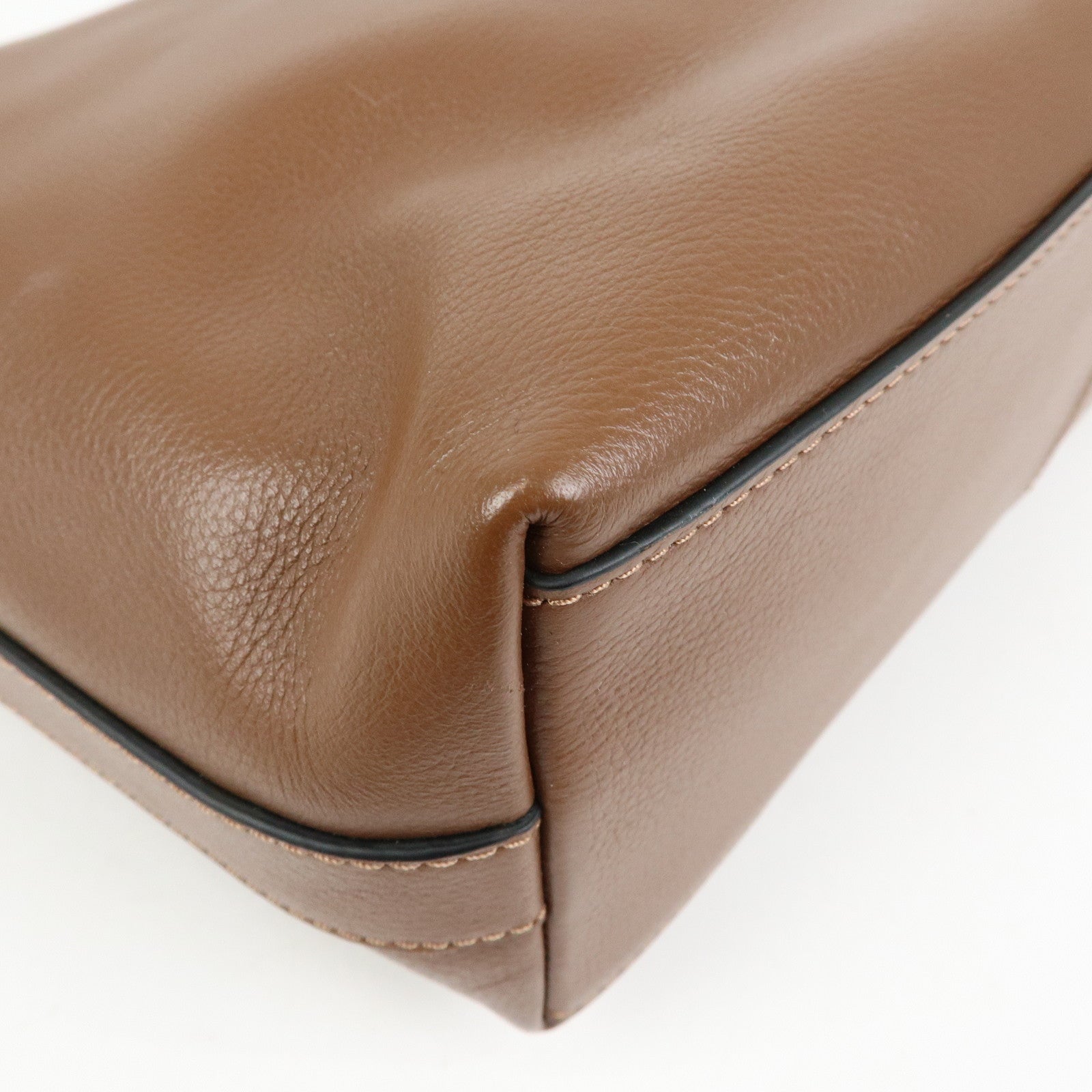 COACH Leather Charles Flight Bag Shoulder Bag Crossbody Bag Brown