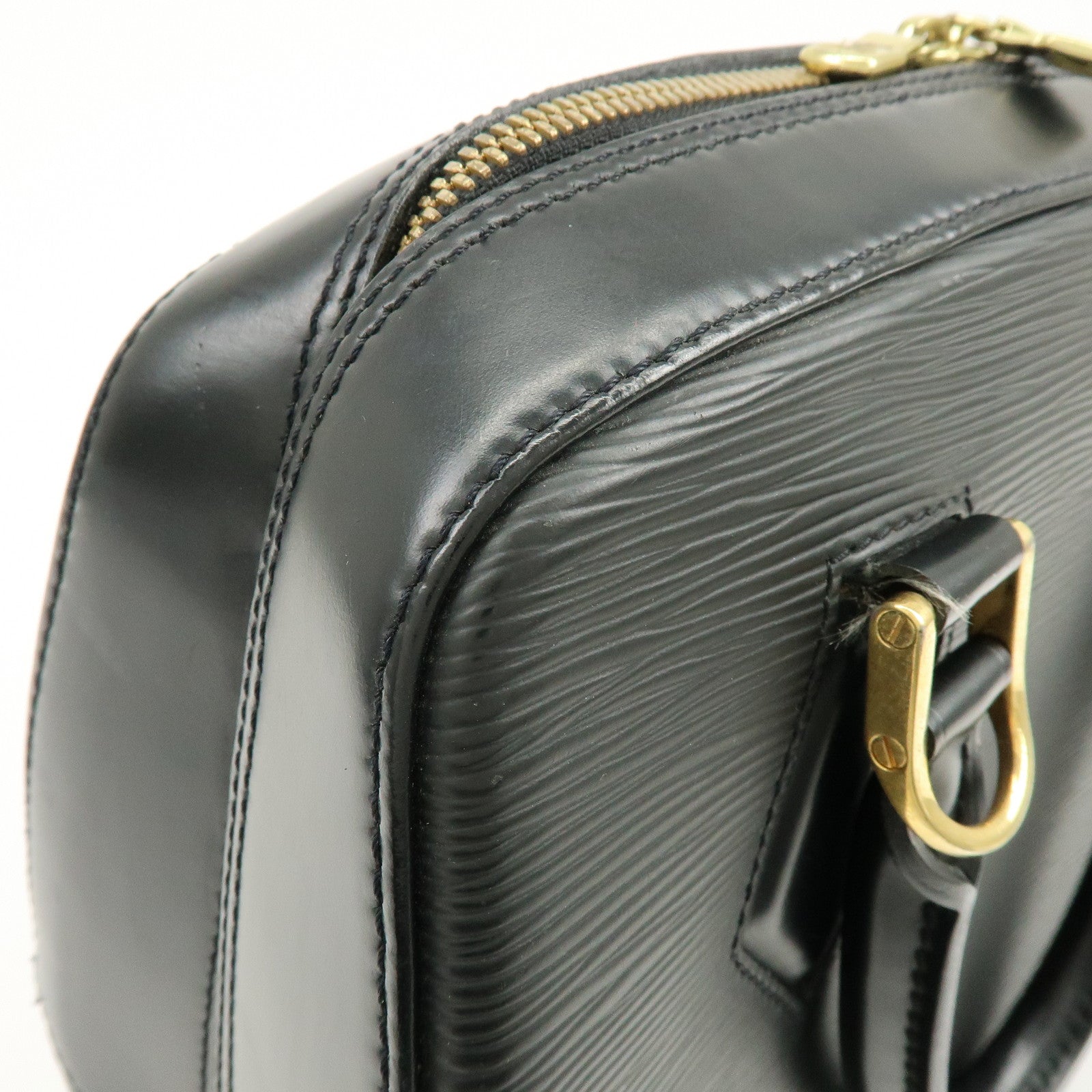 Louis Vuitton Epi Leather Sablons Hand Bag Noir Black M52042
