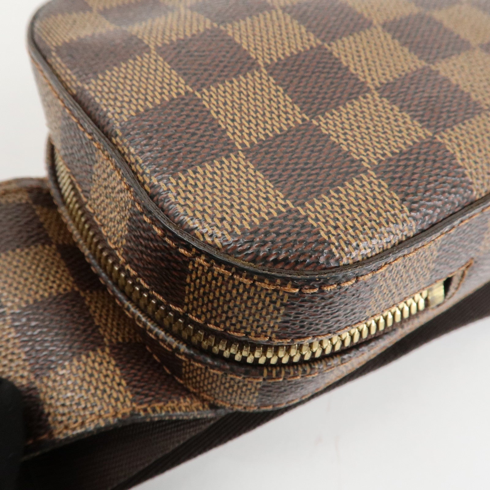 Louis Vuitton Damier Ebene Geronimos Crossbody Bag Waist Bag N51994 Used