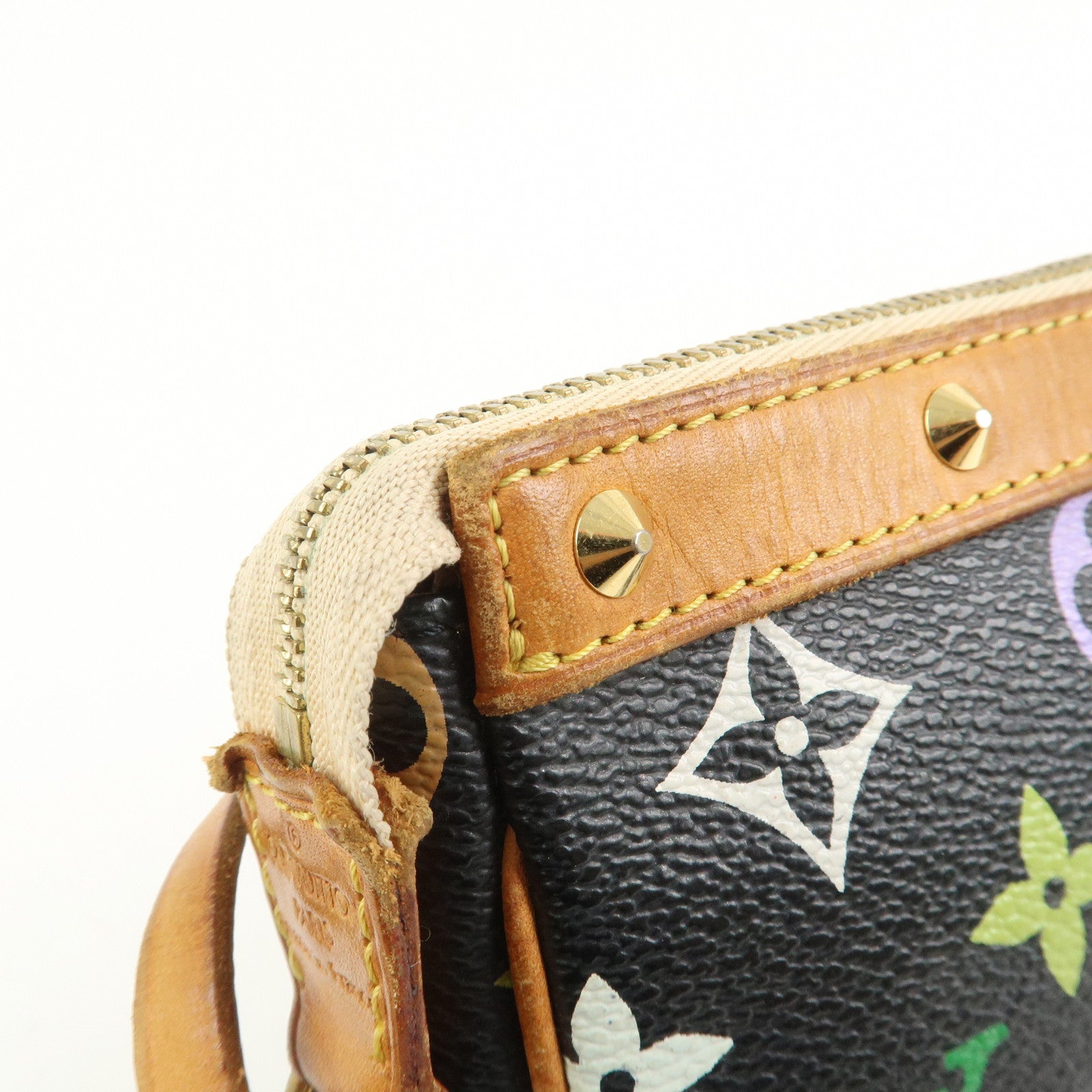 Louis Vuitton Monogram Multicolor Pochette Accessoires Noir M92648