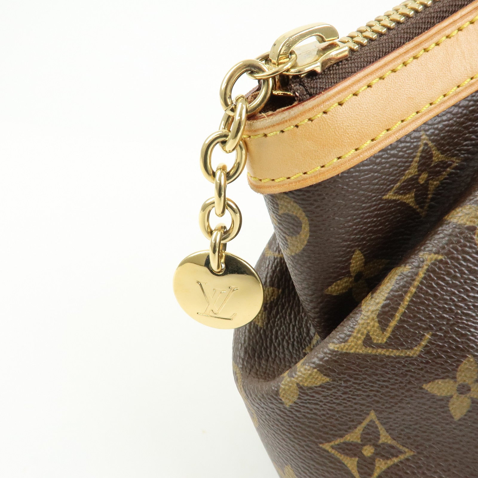 Louis Vuitton Monogram Tivoli PM Hand Bag Shoulder Bag Brown M40143
