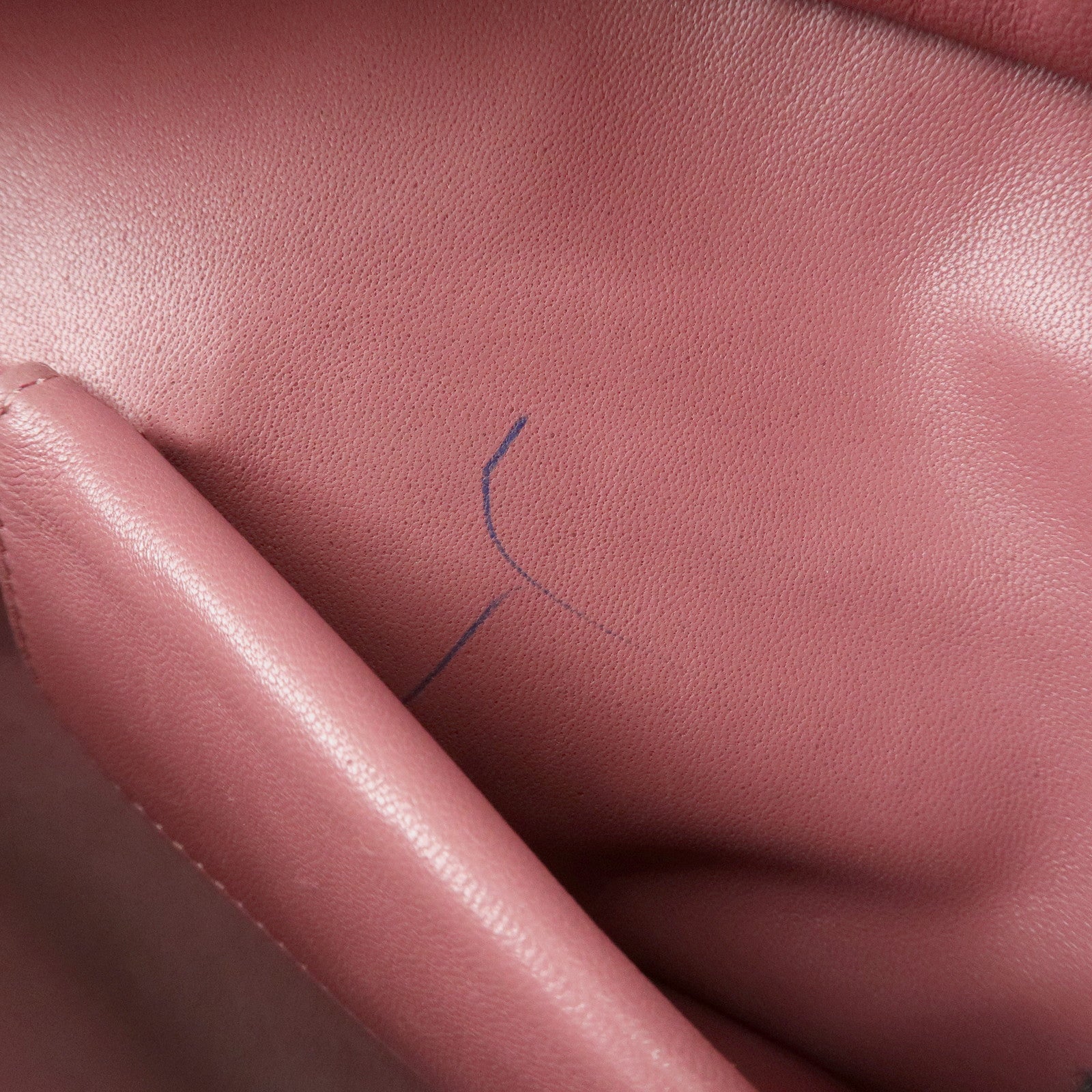 LOEWE Anagram Amazona 28 Leather Hand Bag Pink Used