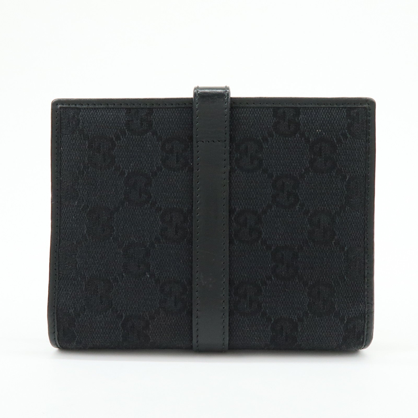 GUCCI Jackie GG Canvas Leather Agenda Planner Cover 29966.1147