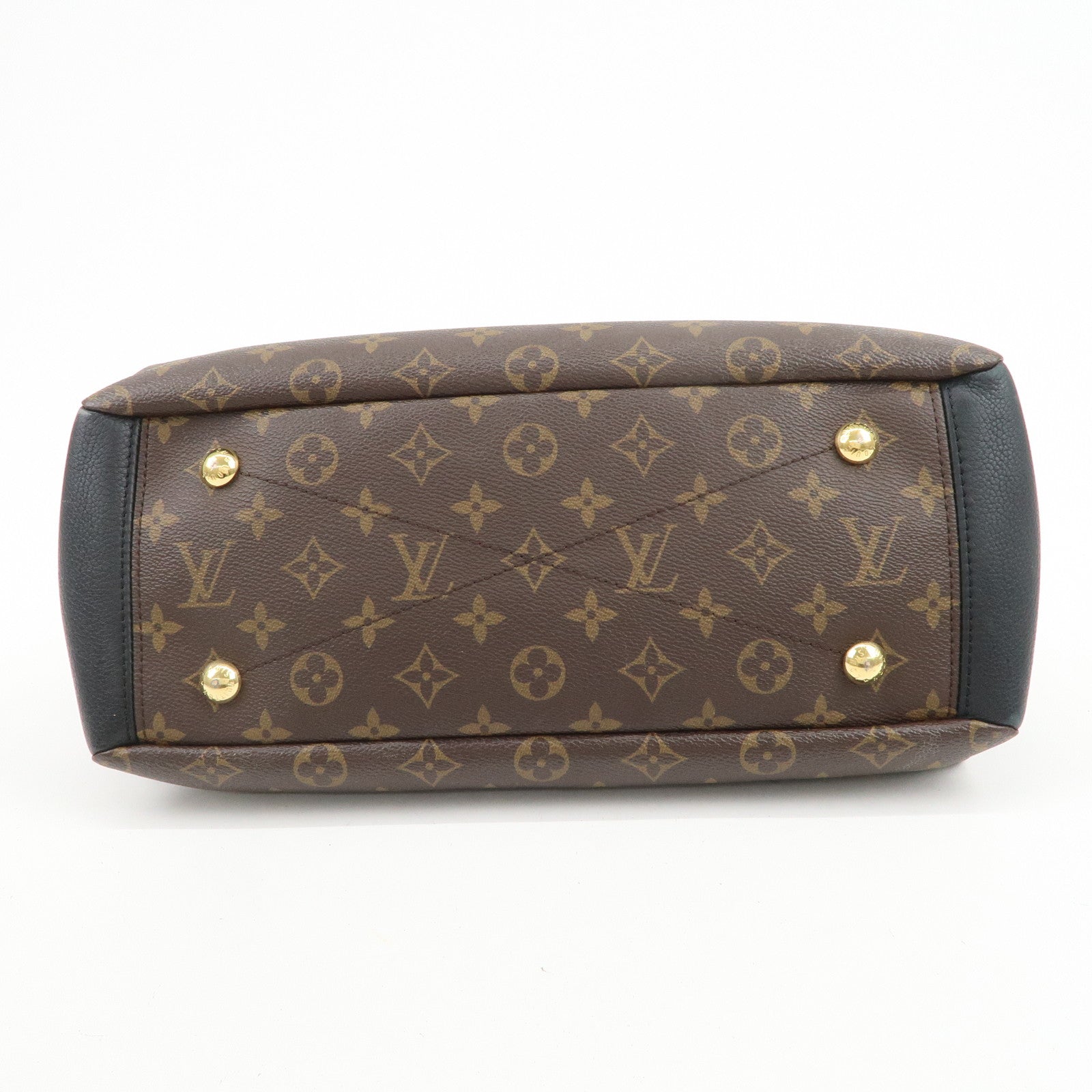 Louis Vuitton Monogram Pallas 2Way Bag Hand Bag Noir M42756