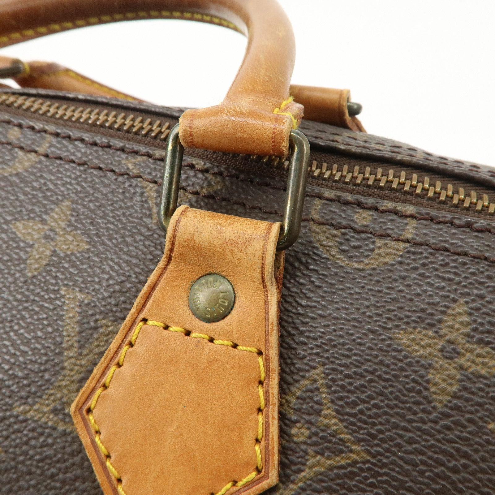 Louis Vuitton Monogram Speedy 35 Hand Bag Boston Bag M41524 Used