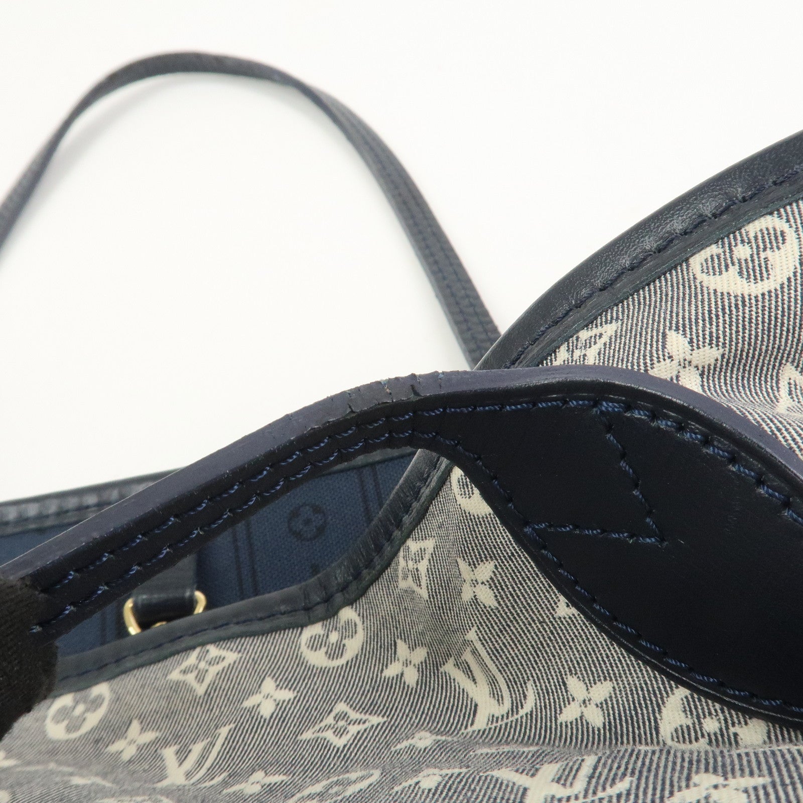 Louis Vuitton Monogram Idylle Neverfull MM Tote Bag Encre M40514