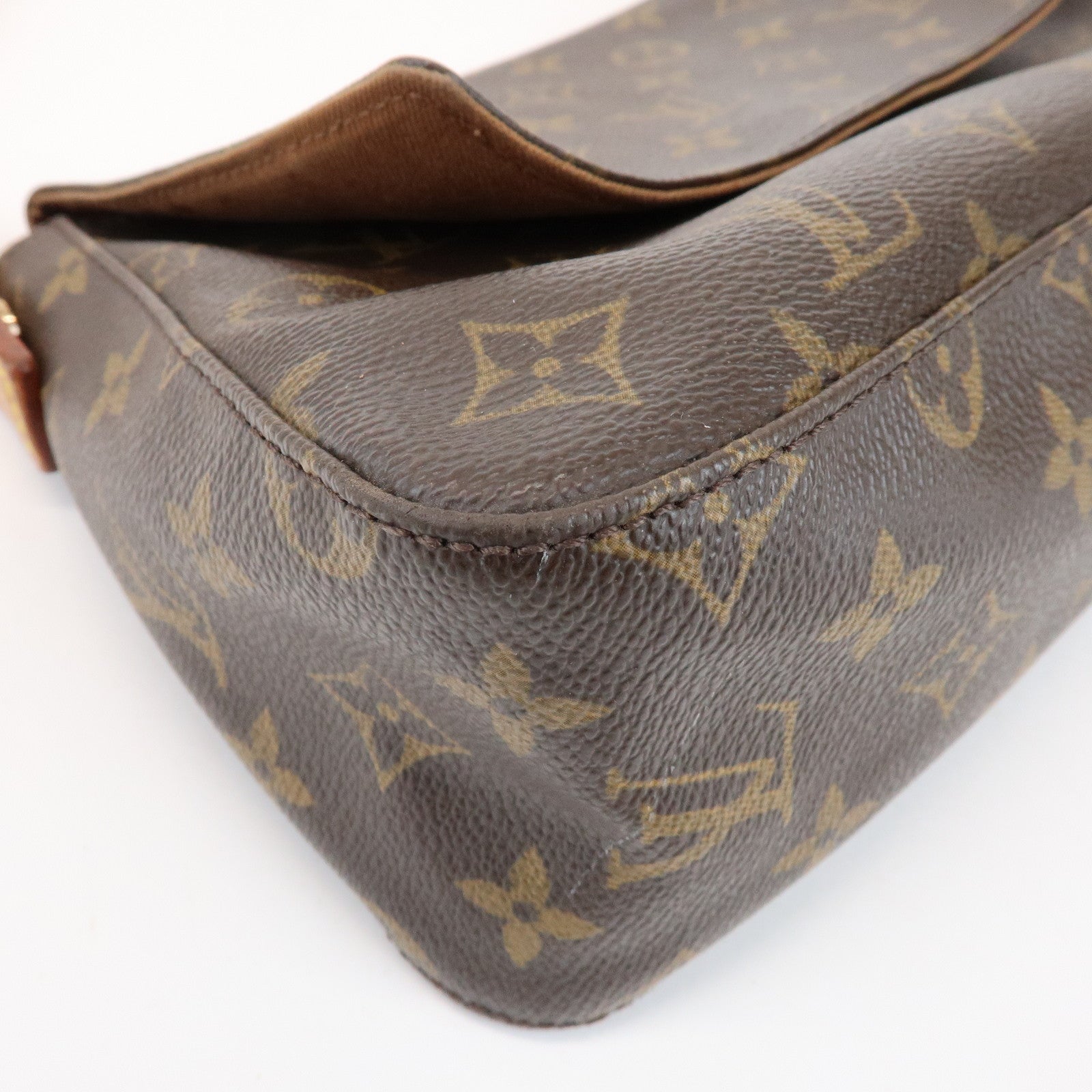 Louis Vuitton Monogram Mini Looping Shoulder Bag Brown M51147