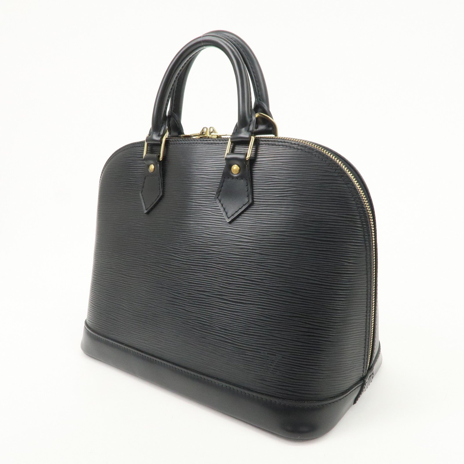 Louis Vuitton Epi leather Alma PM Hand Bag New Style Noir M40302