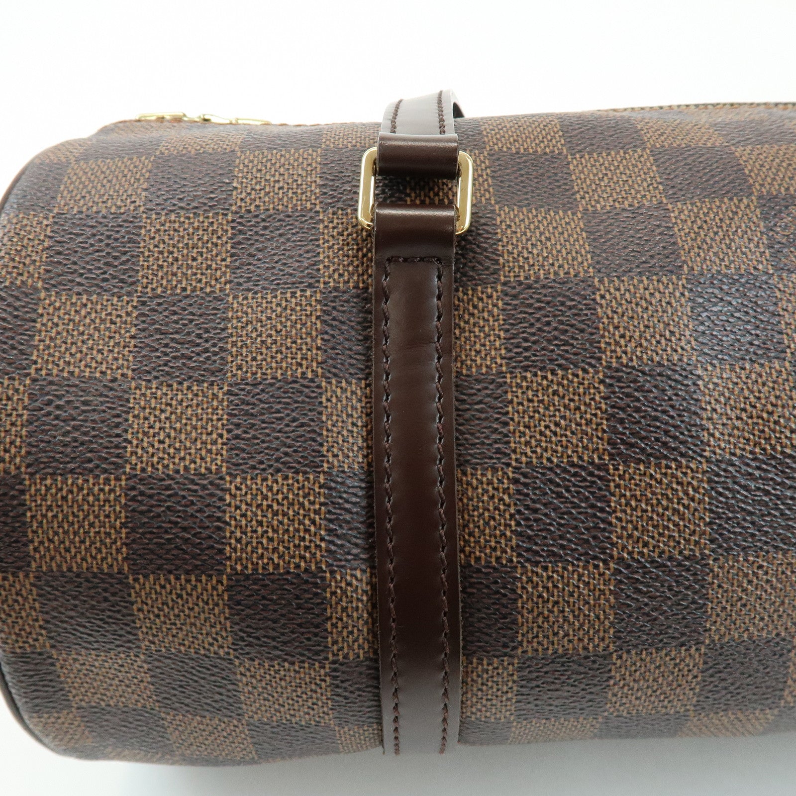 Louis Vuitton Damier Ebene Papillon 30 Hand Bag Brown N51303