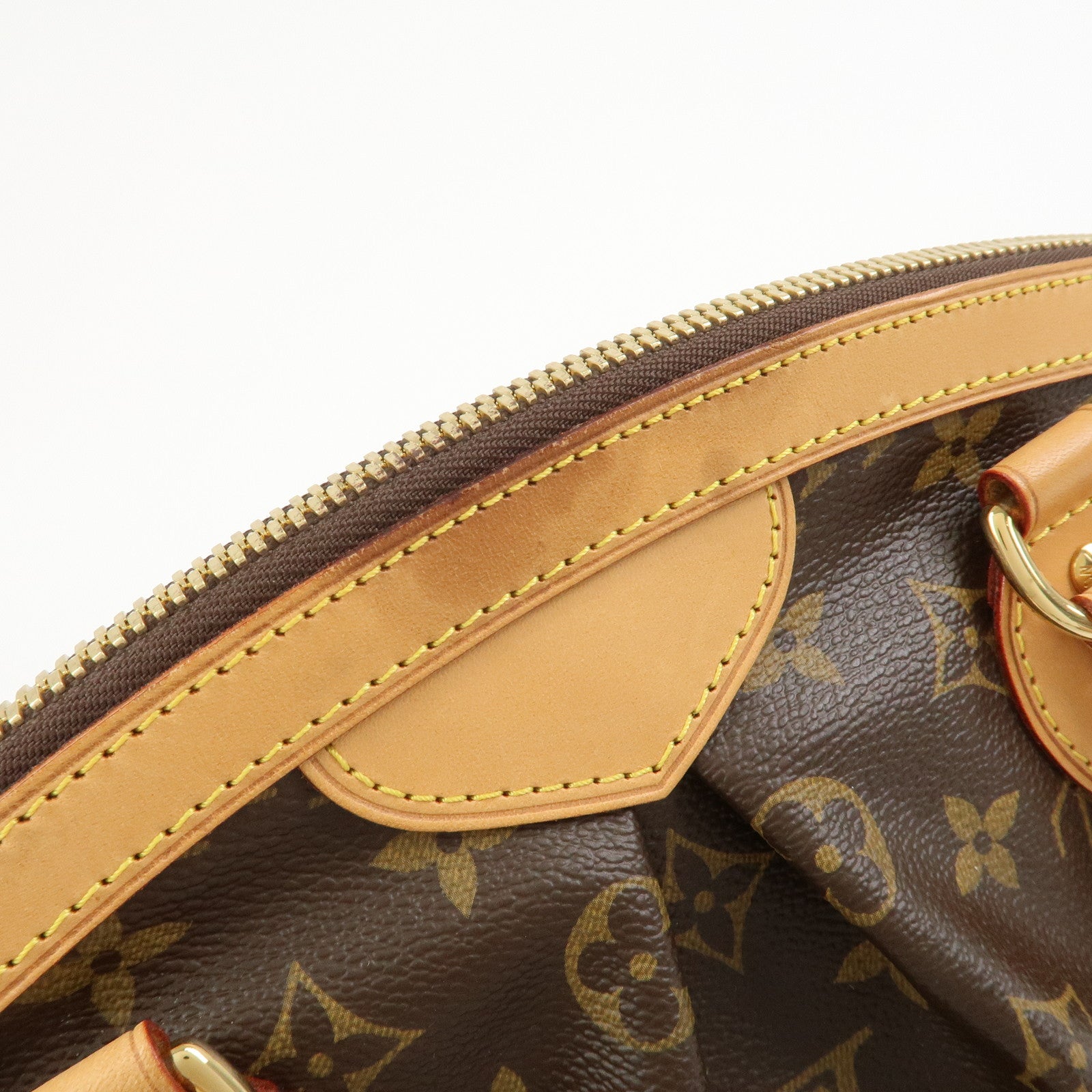 Louis Vuitton Monogram Tivoli PM Hand Bag Shoulder Bag Brown M40143