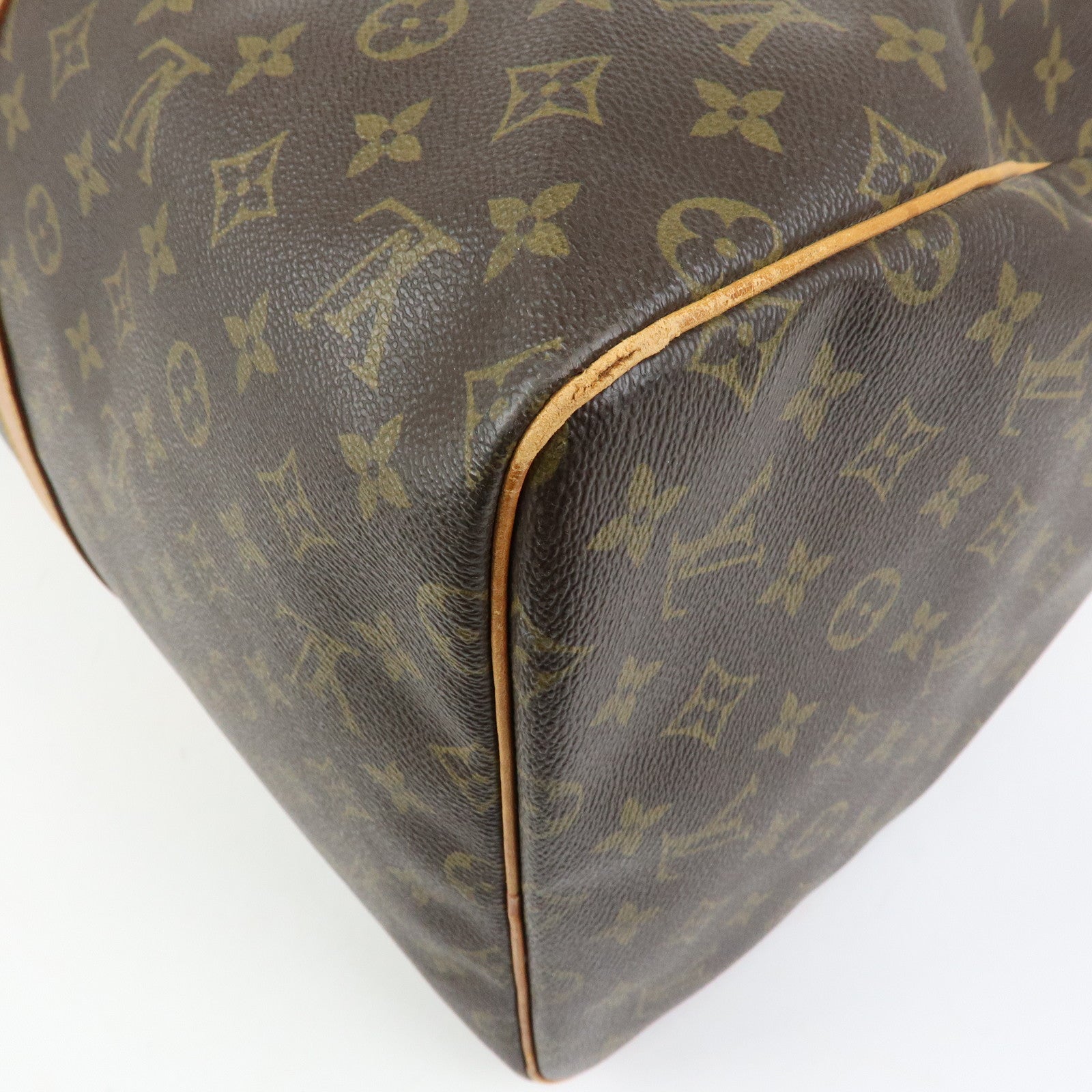 Louis Vuitton Monogram Keep All 55 Boston Bag Brown M41424