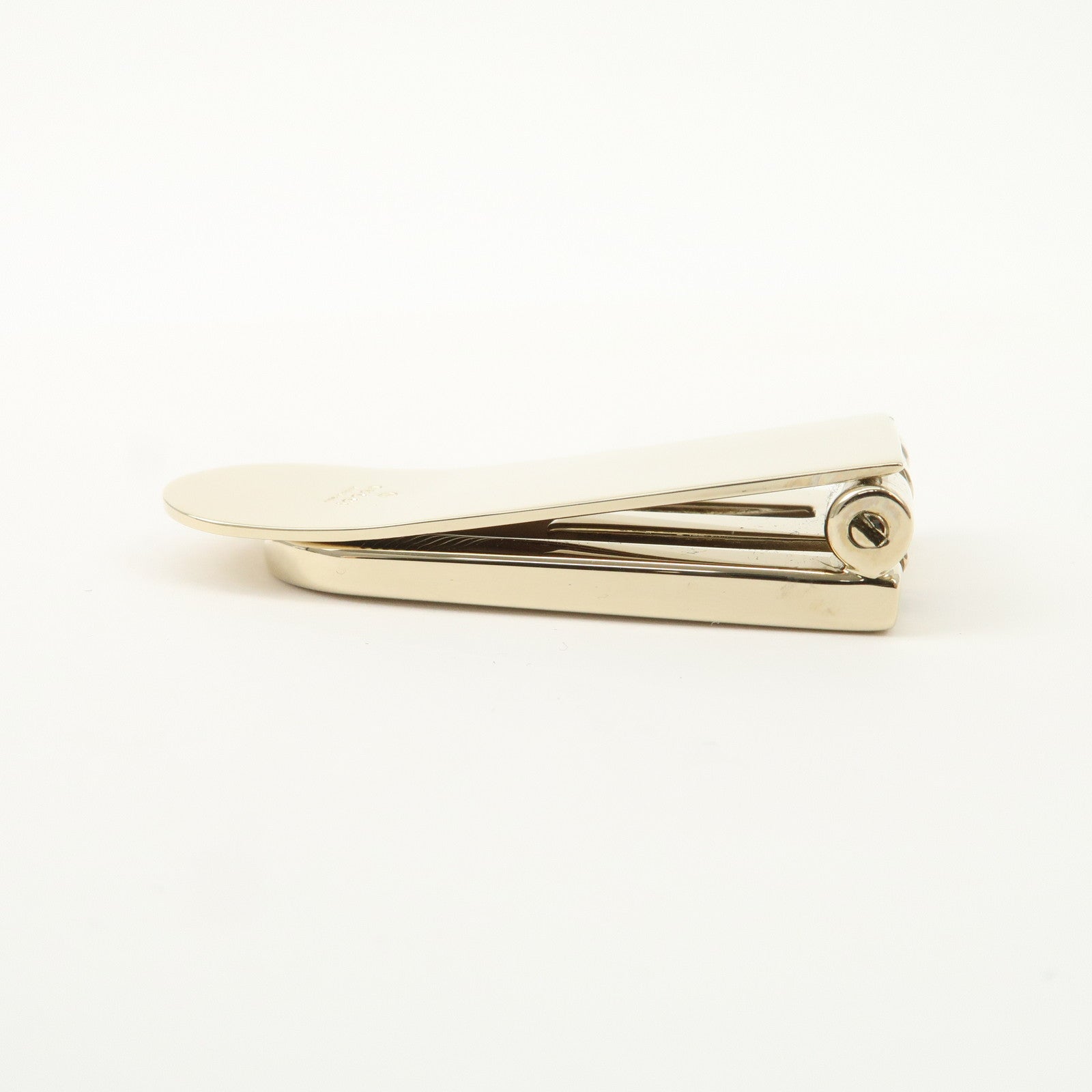 GUCCI Metal Stick Pin Tie Clip Scarf Clip Gold Used