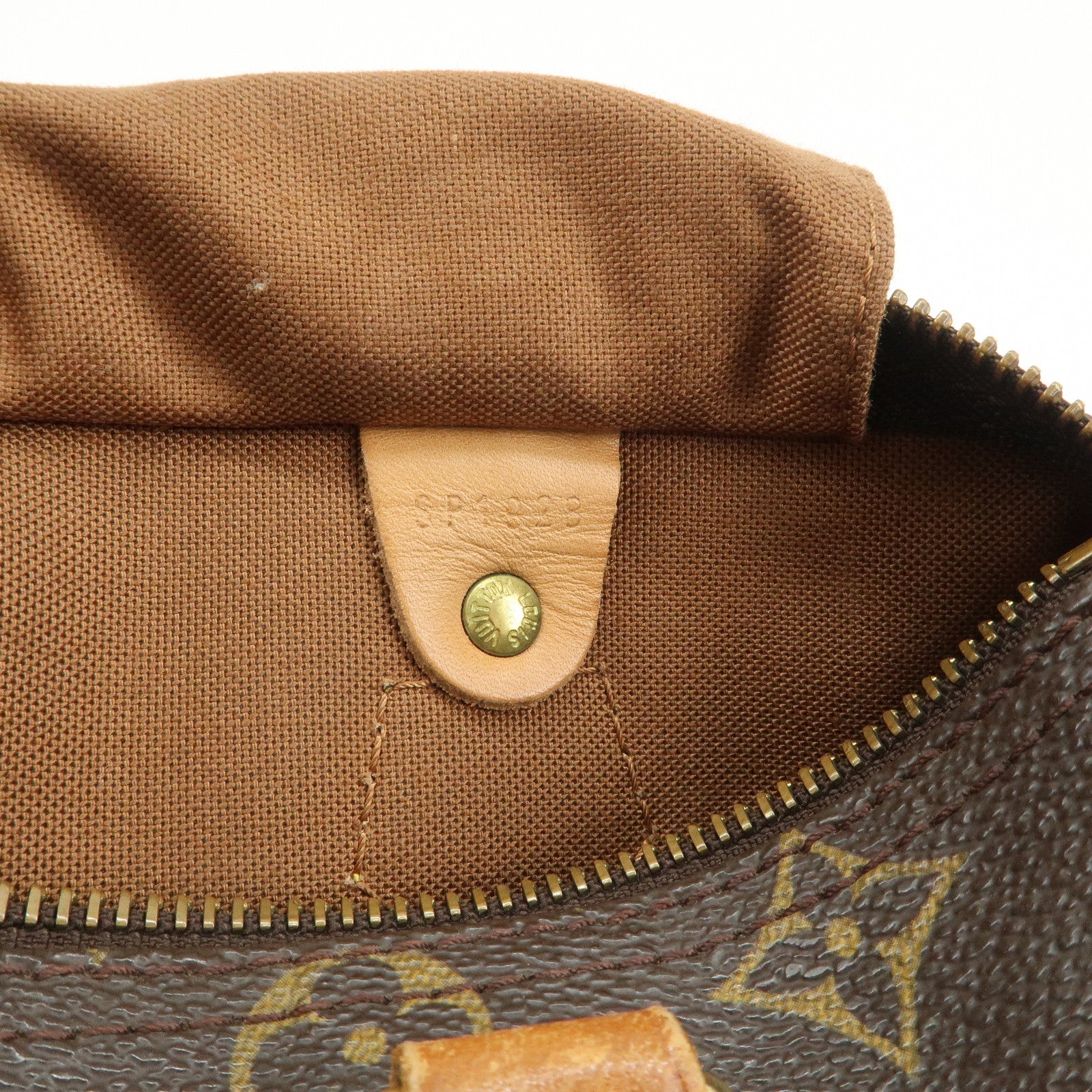 Louis Vuitton Monogram Speedy 25 Boston Bag Hand Bag Brown M41528