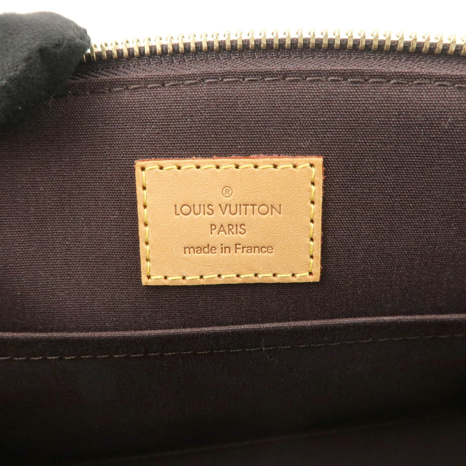 Louis Vuitton Monogram Vernis Leather Sherwood PM Hand Bag M91493