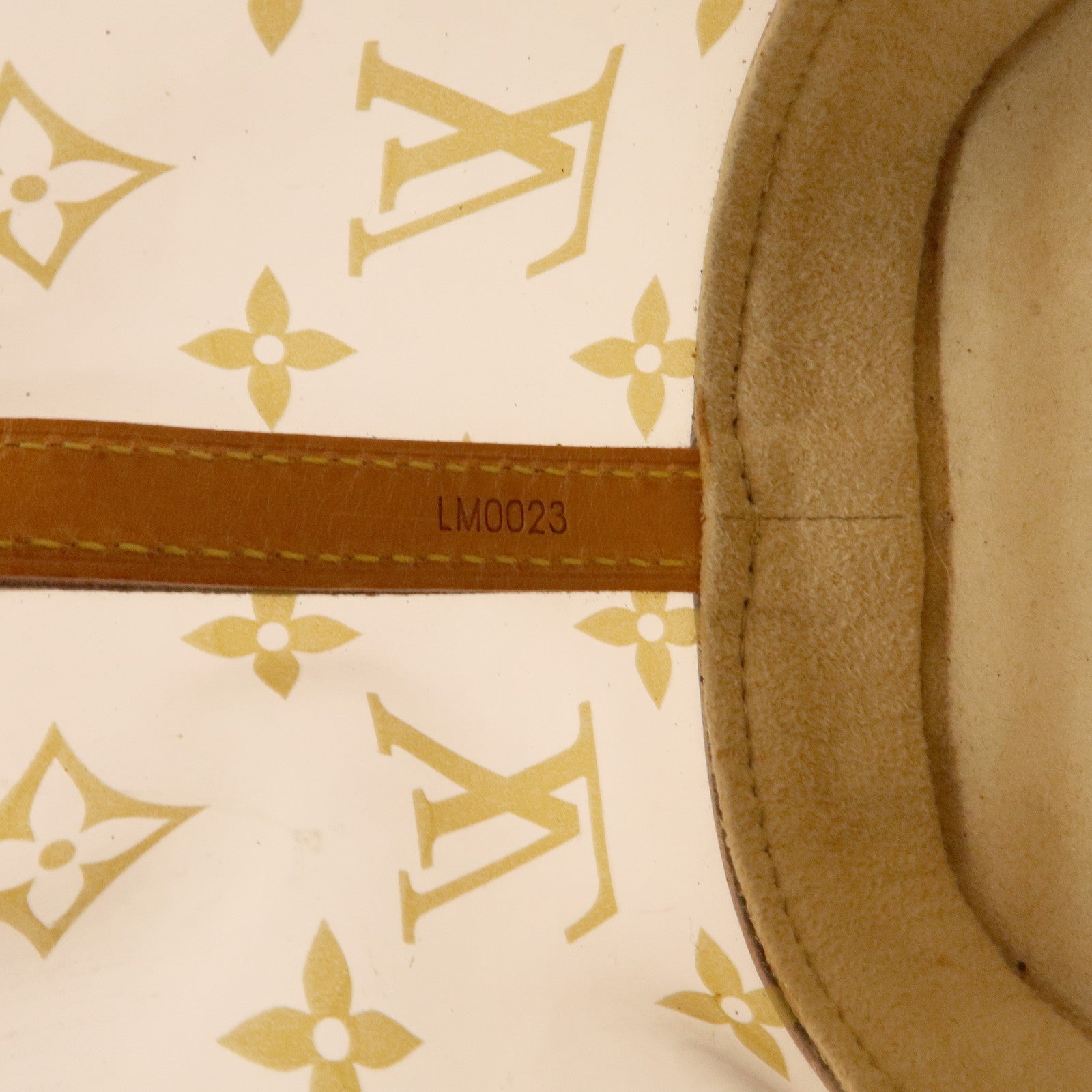 Louis Vuitton Monogram Cabas Ambre PM Tote Bag Clear Brown M92502