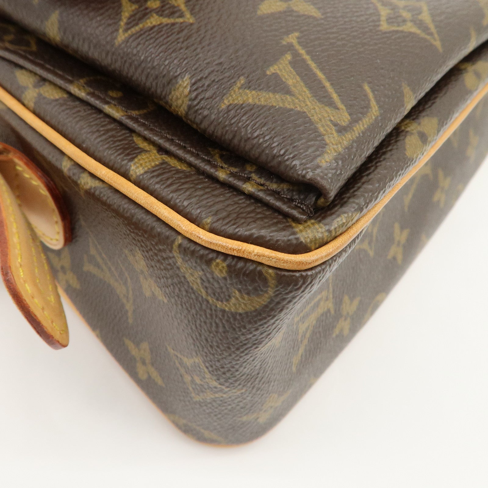 Louis Vuitton Monogram Viva Cite Shoulder Bag Hand Bag Brown M51164