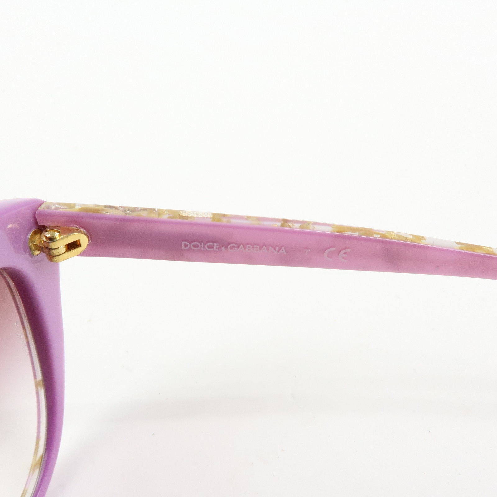 Dolce&Gabbana Plastic Sunglasses 56□17 140 2N Purple Gold DG4250