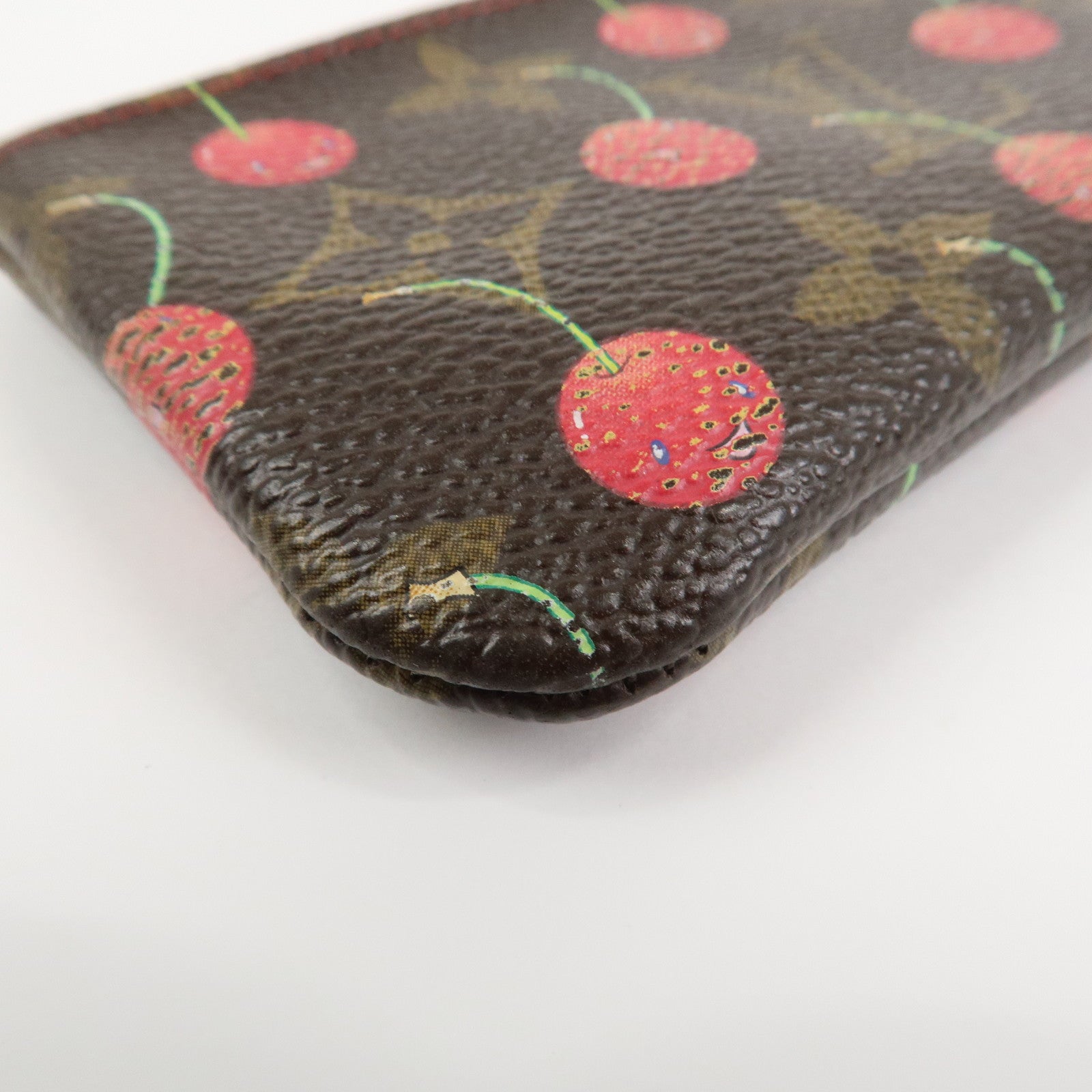 Louis Vuitton Monogram Cherry Pochette Cles Coin Case M95042
