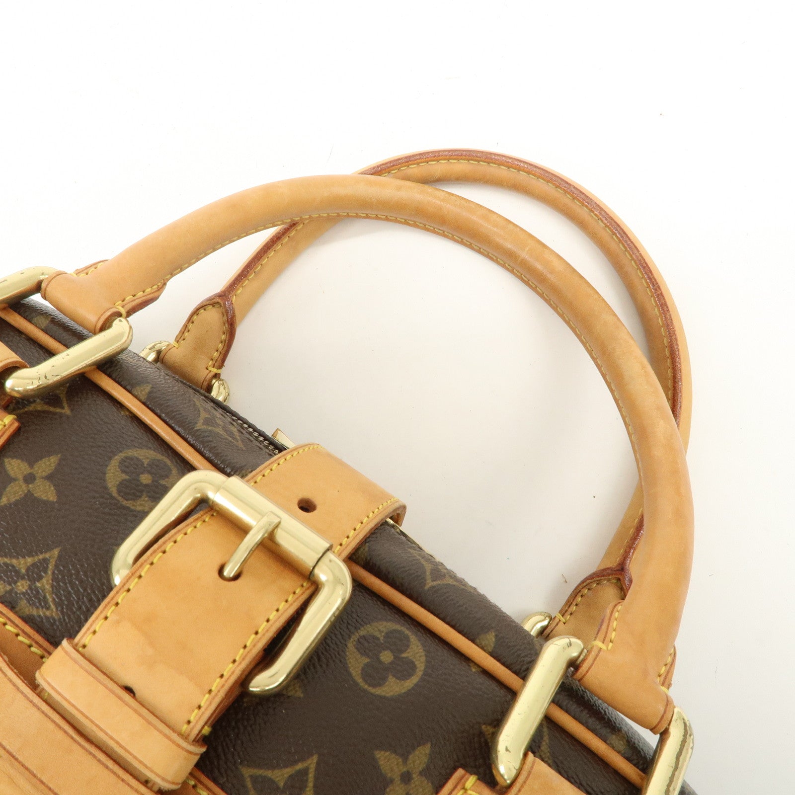 Louis Vuitton Monogram Manhattan GM Hand Bag M40025 Used