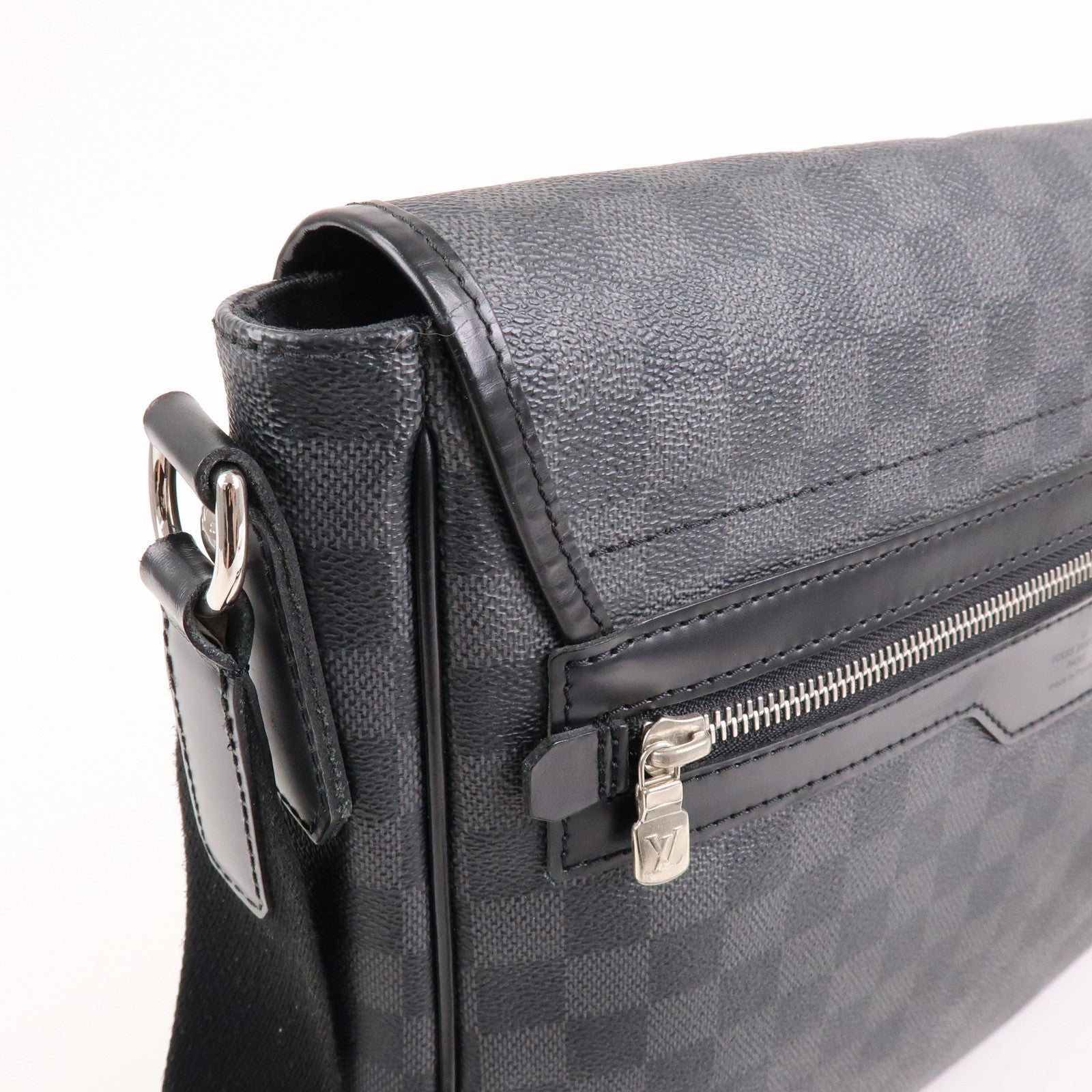 Louis Vuitton Damier Graphite Daniel MM Shoulder Bag N58029