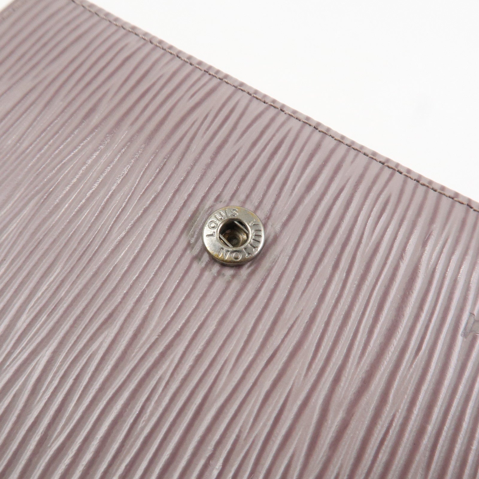 Louis Vuitton Epi Porte Billets Compact Wallet Lilac M6355B