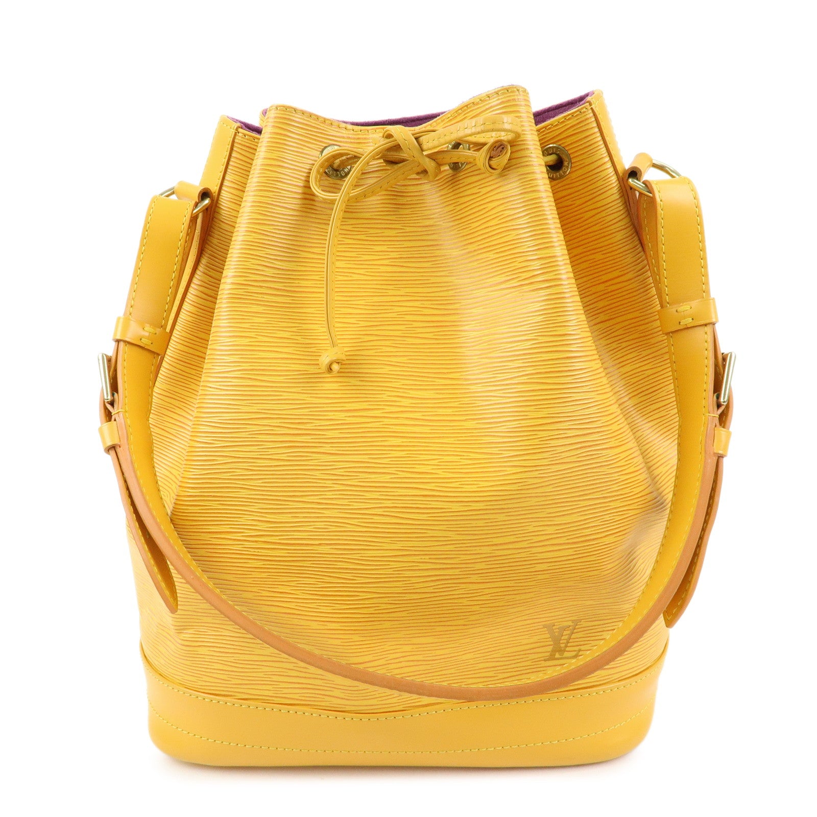Louis Vuitton Epi Noe Leather Shoulder Bag Tassili Yellow M44009