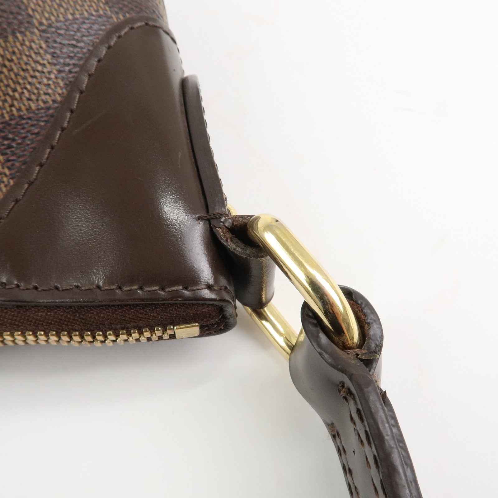 Louis Vuitton Damier Thames PM Shoulder Bag Hand Bag N48180 Used